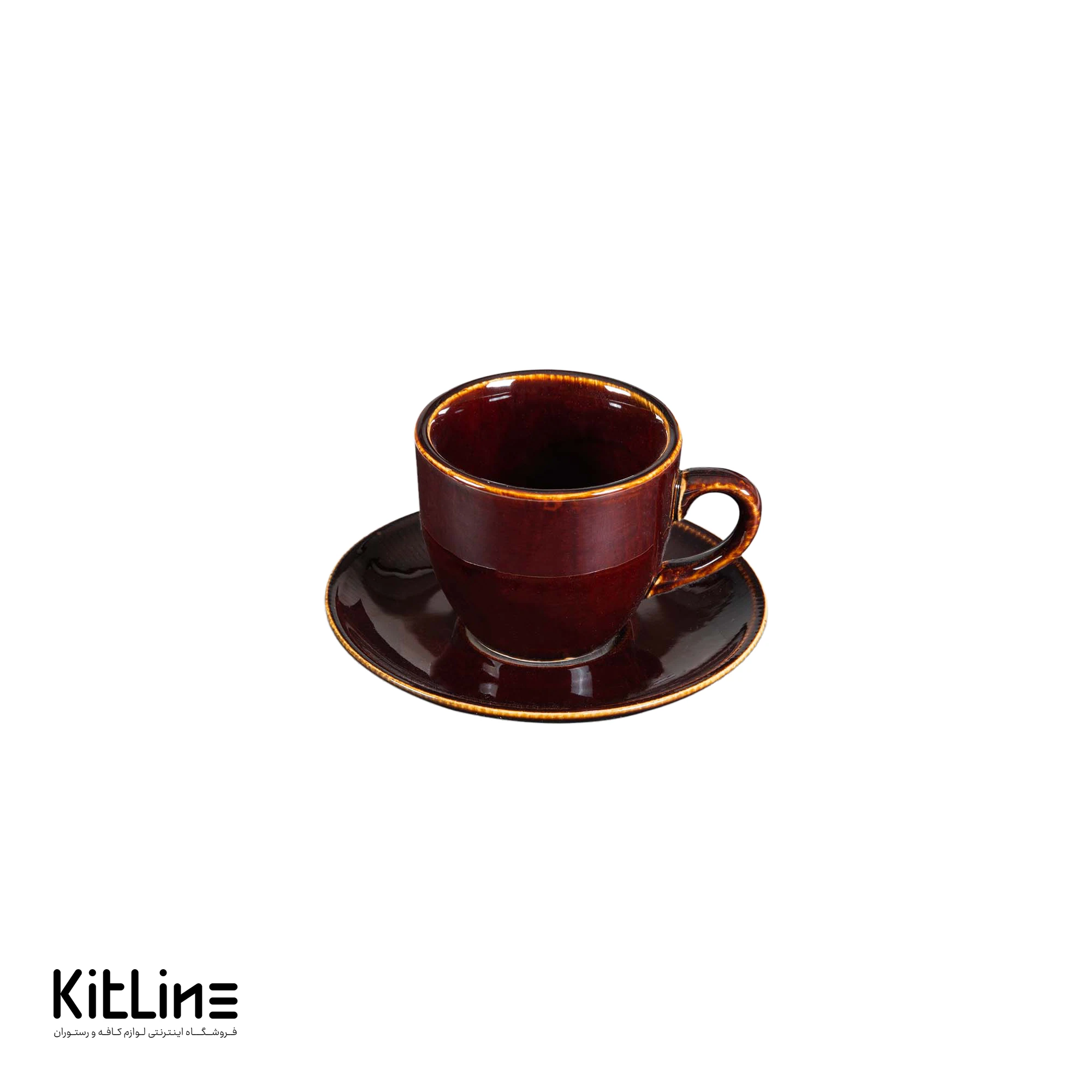 فنجان و نعلبکی استون ور ۸۰ میلی‌لیتری آنتیگو سوژیلیت (ست ۶ عددی)