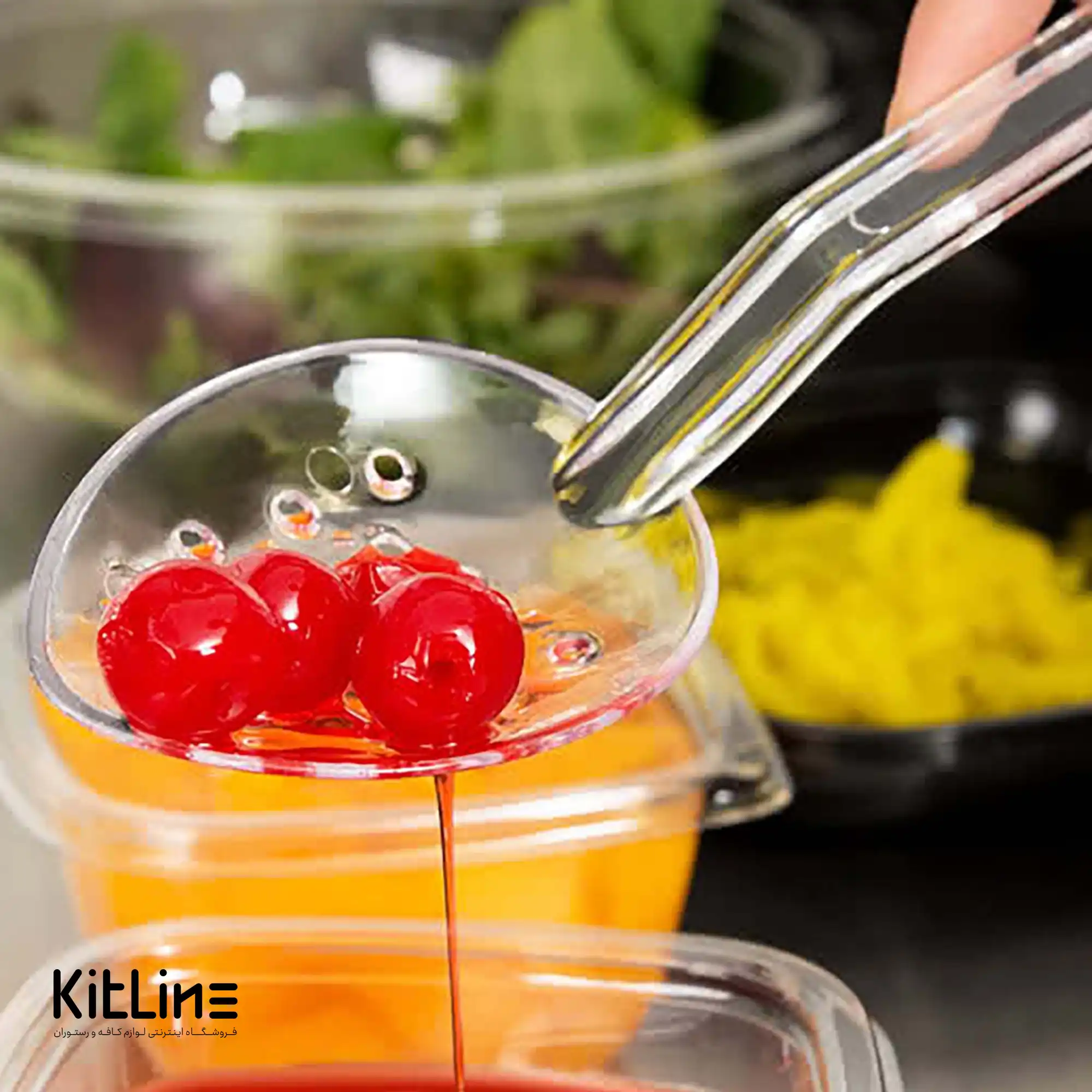 قاشق پلی کربنات پانچ شیشه ای - تصویر 4