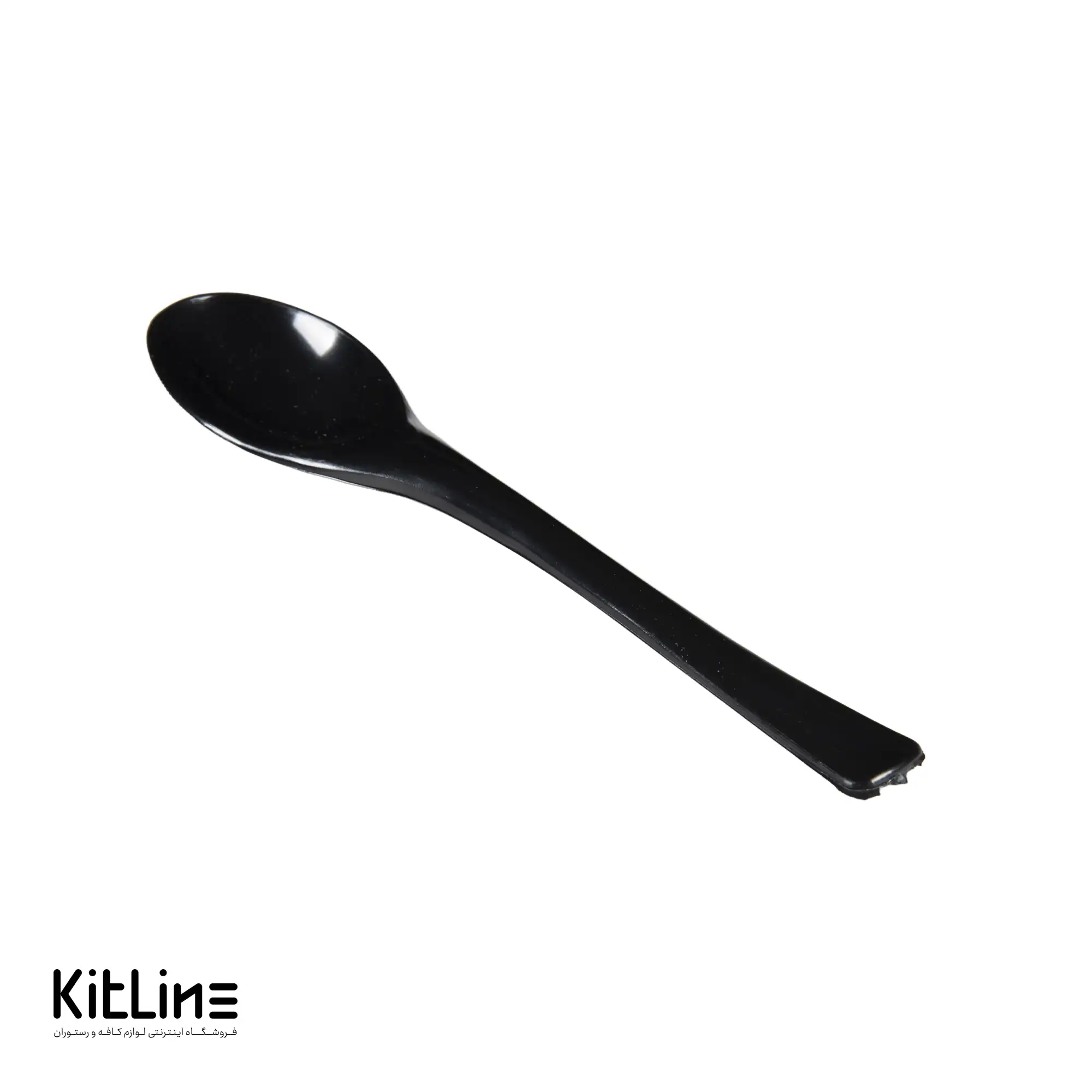 قاشق یکبار مصرف ۱۶.۵ سانتیمتری مشکی کاور دار (کارتن ۱۰۰۰ عددی) - تصویر 3