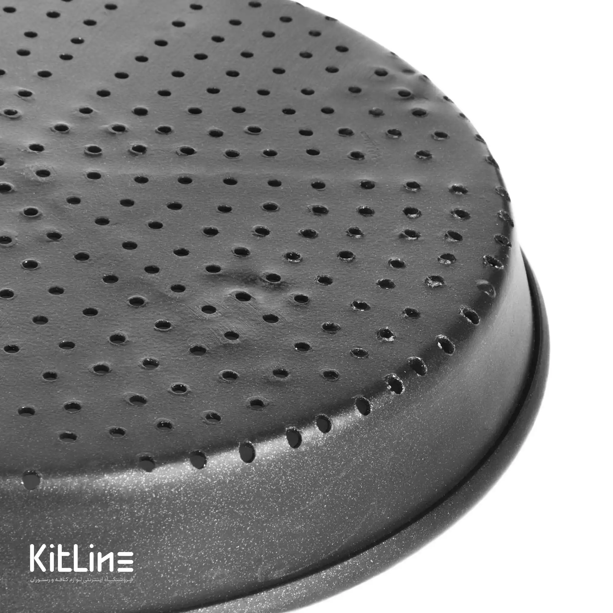 قالب پیتزا آمریکایی آلومینیومی پانچ گرد ۲۵ سانتیمتری همراه با در کیچن تک - تصویر 4