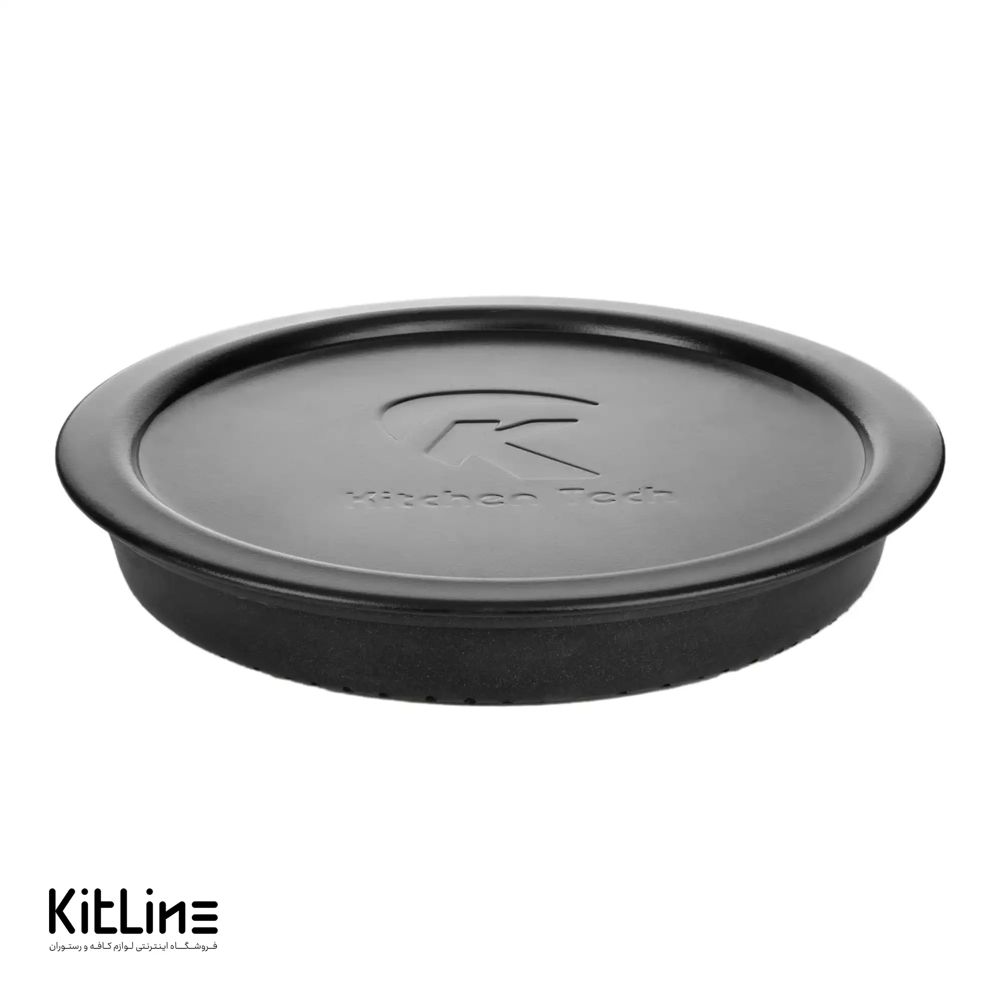 قالب پیتزا آمریکایی آلومینیومی پانچ گرد ۳۰ سانتیمتری همراه با در کیچن تک - تصویر 2