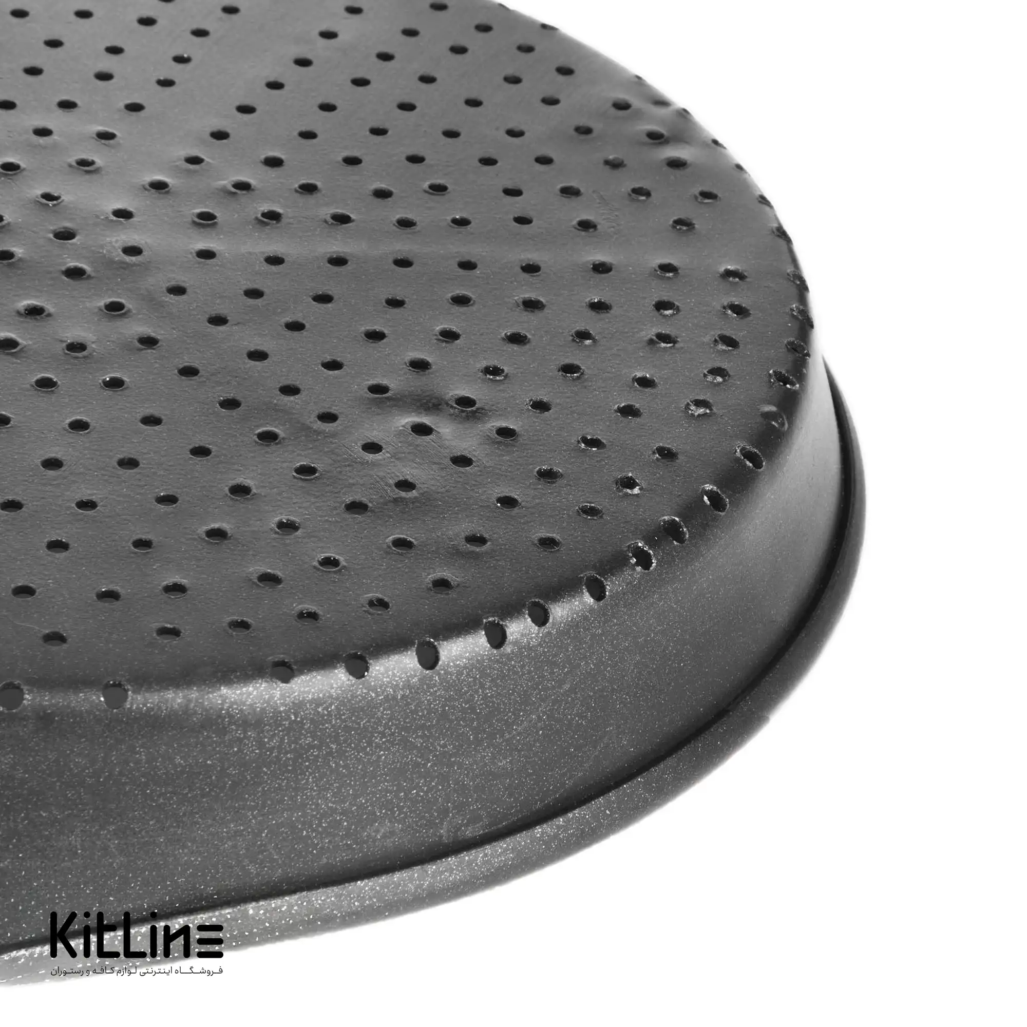 قالب پیتزا آمریکایی آلومینیومی پانچ گرد ۳۰ سانتیمتری همراه با در کیچن تک - تصویر 4