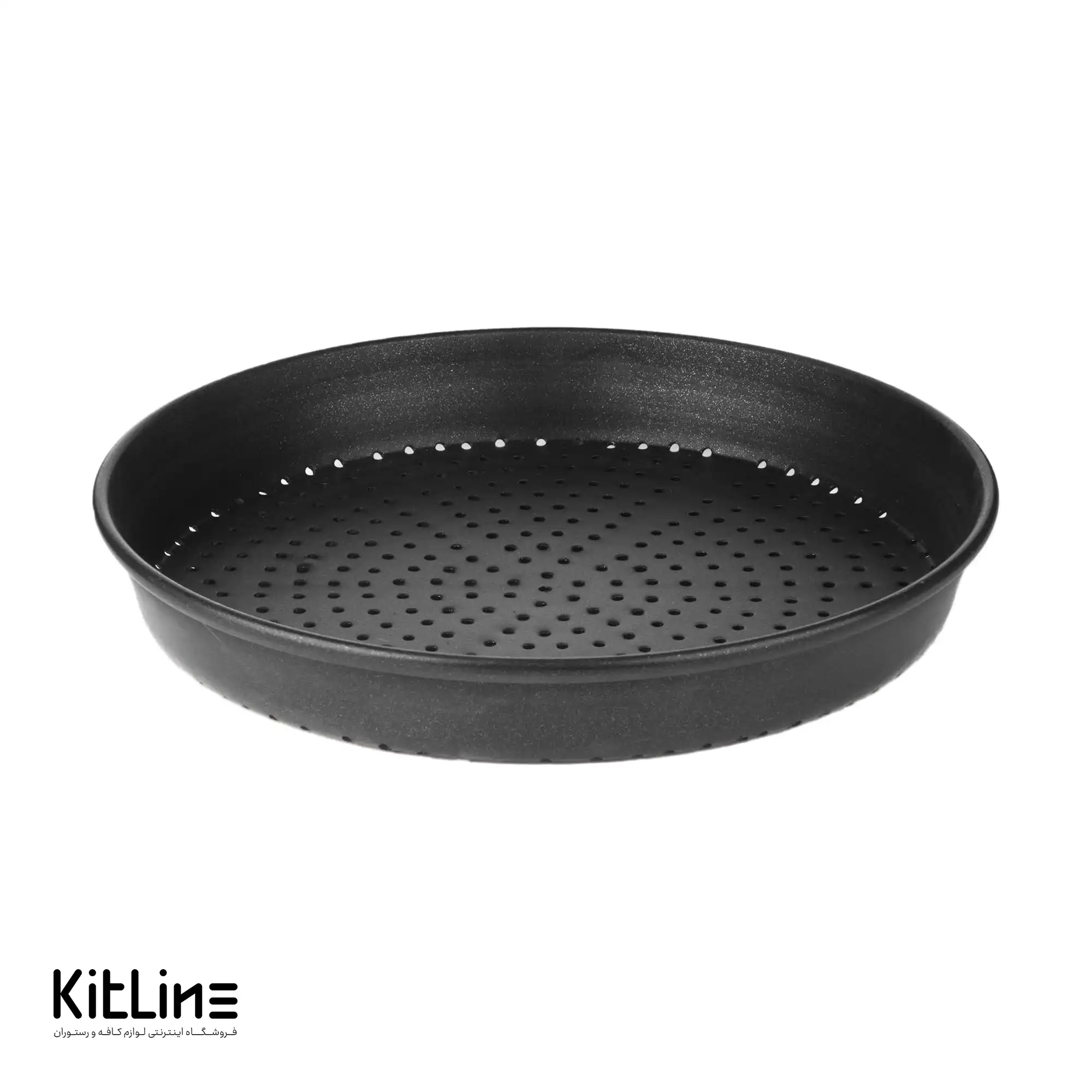 قالب پیتزا آمریکایی آلومینیومی پانچ گرد ۴۰ سانتیمتری همراه با در کیچن تک - تصویر 3