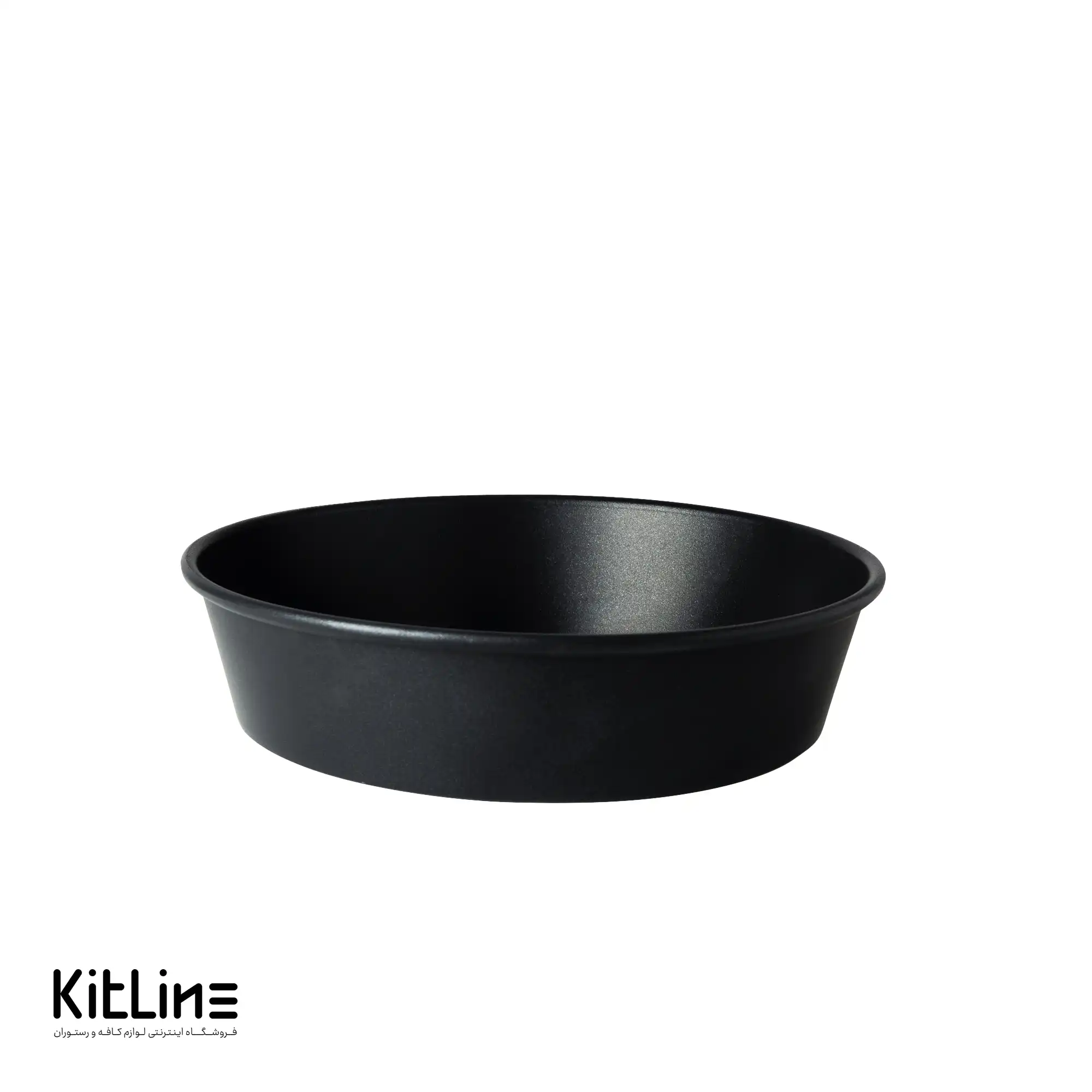 قالب پیتزا آمریکایی آلومینیومی گرد لبه دار ۲۳ سانتیمتری همراه با در کیچن تک - تصویر 2