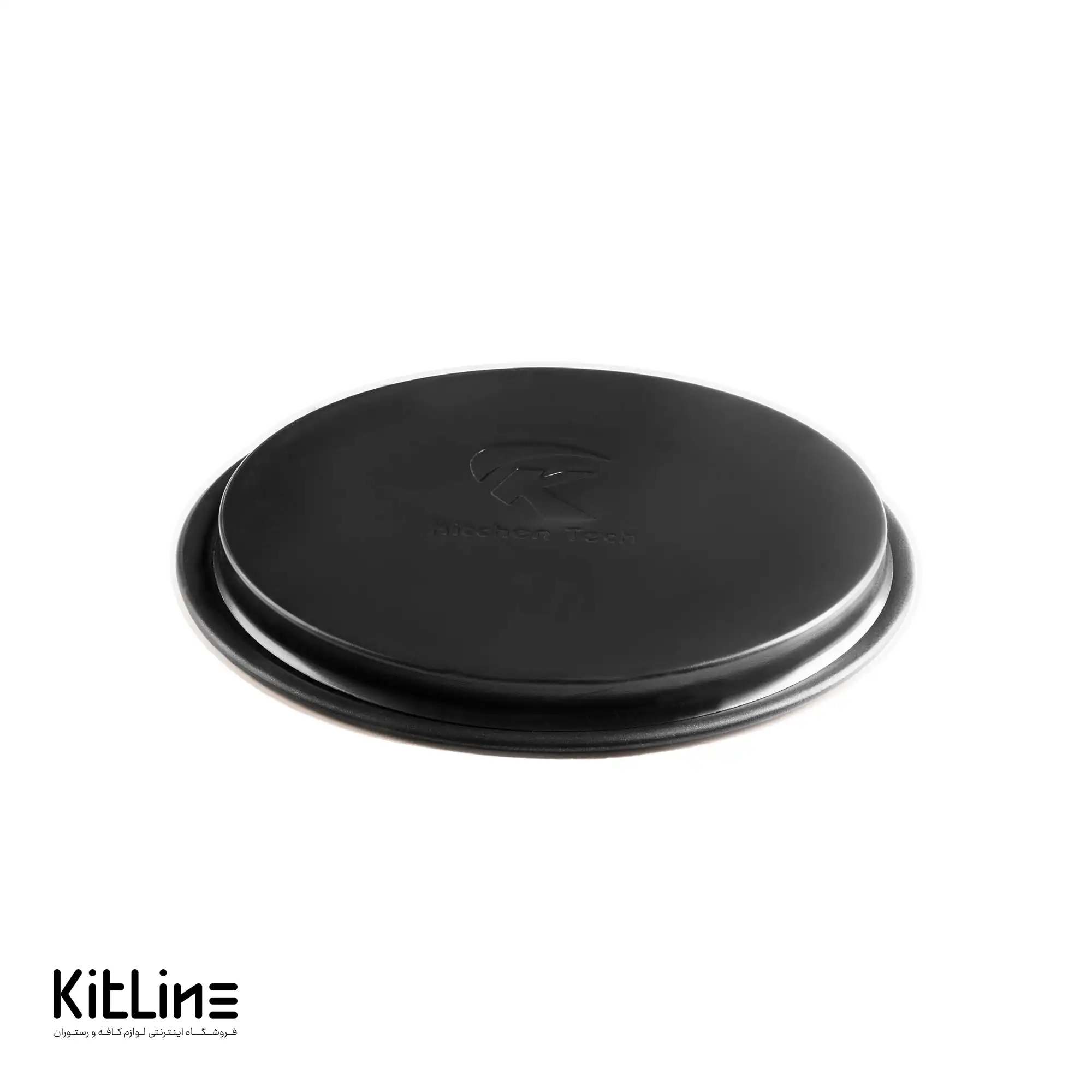 قالب پیتزا ایتالیایی آلومینیومی گرد ۲۵ سانتیمتری همراه با در کیچن تک - تصویر 2