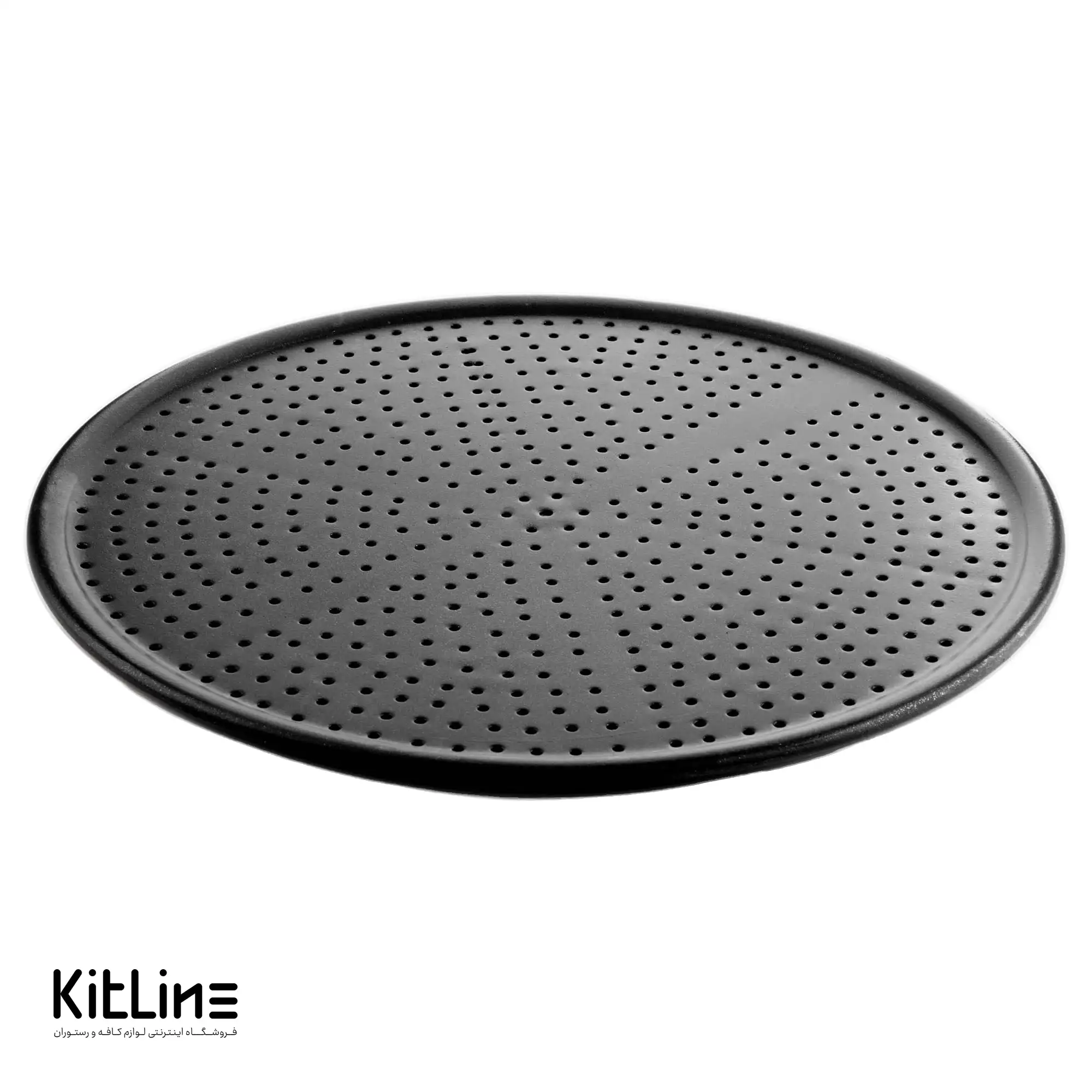 قالب پیتزا ایتالیایی آلومینیومی گرد ۲۵ سانتیمتری همراه با در کیچن تک - تصویر 3