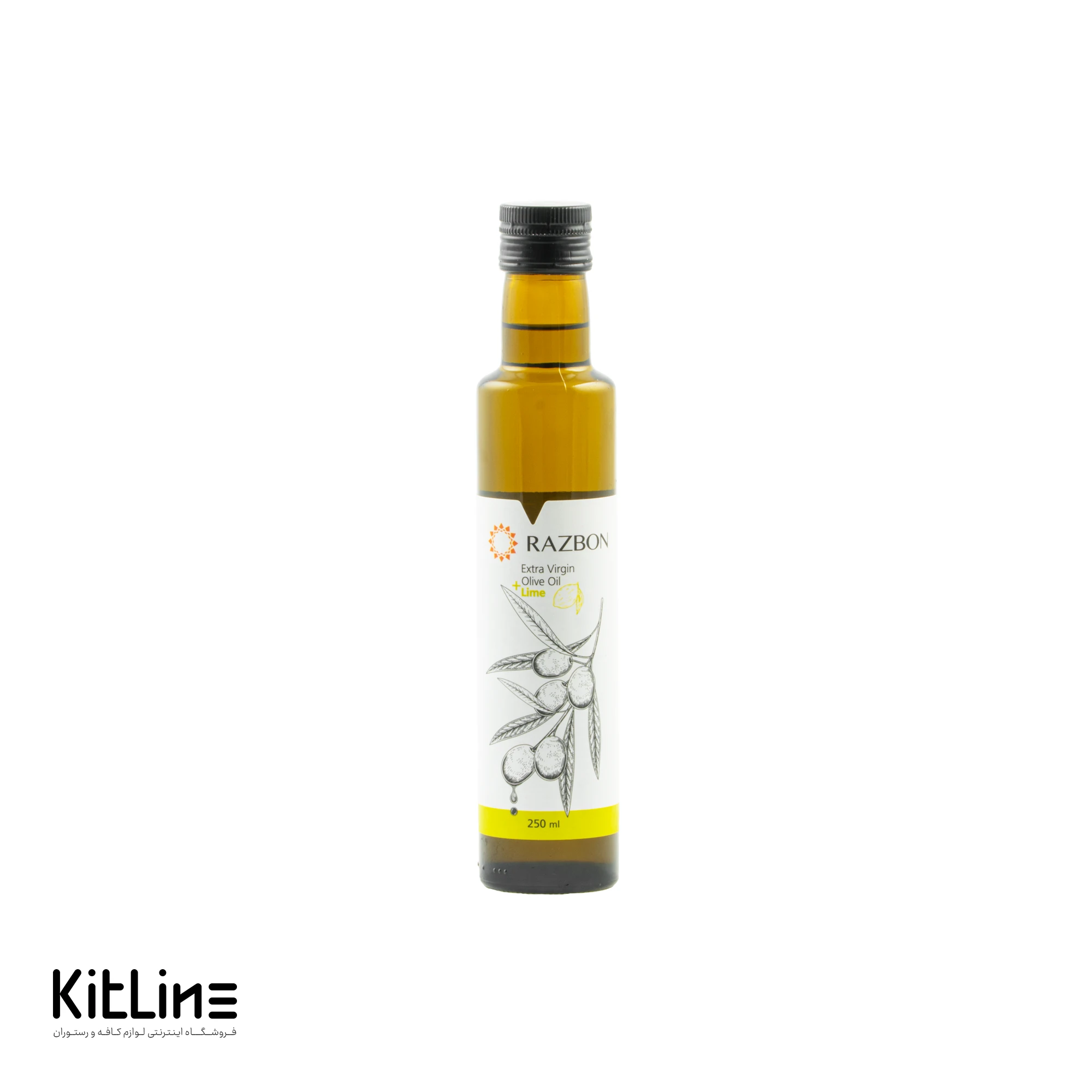 روغن زیتون فرابکر با طعم لیمو ترش رزبن (۲۵۰ میلی لیتری)