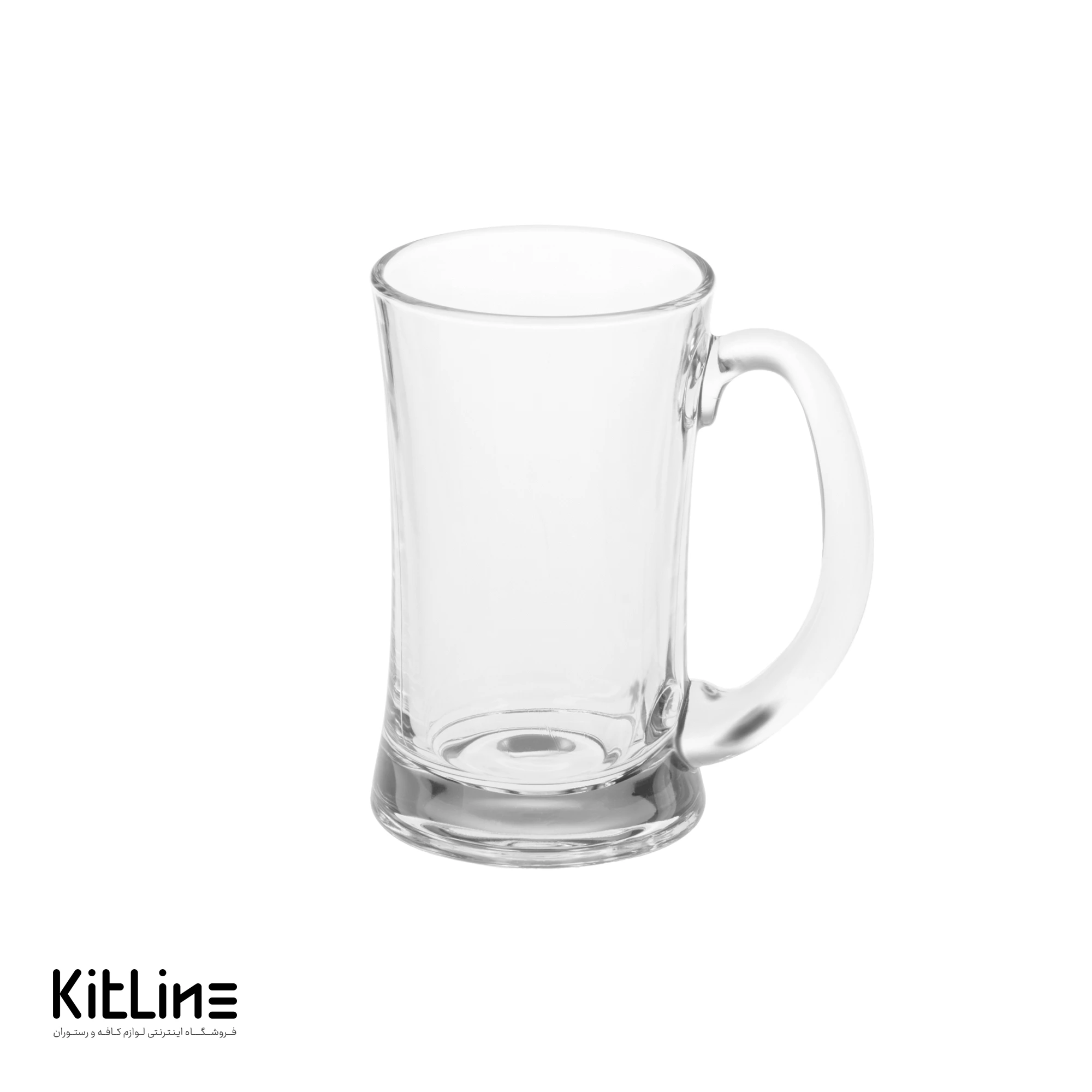 لیوان دسته دار شیشه ای ۲۷۰ میلی‌لیتری برگونوو (ست ۶ عددی)