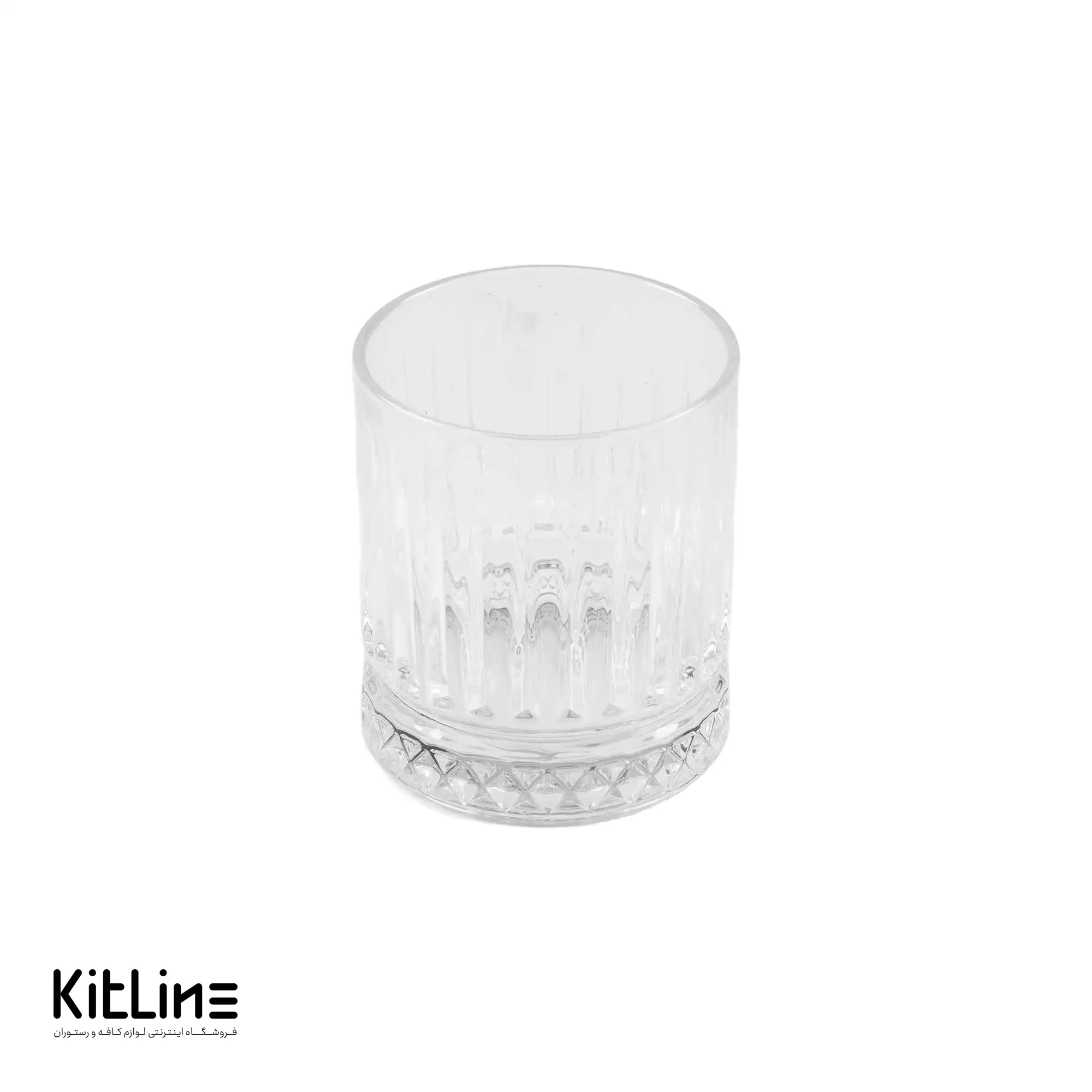 لیوان شیشه ای ۲۰۰ میلی‌لیتری الیسیا