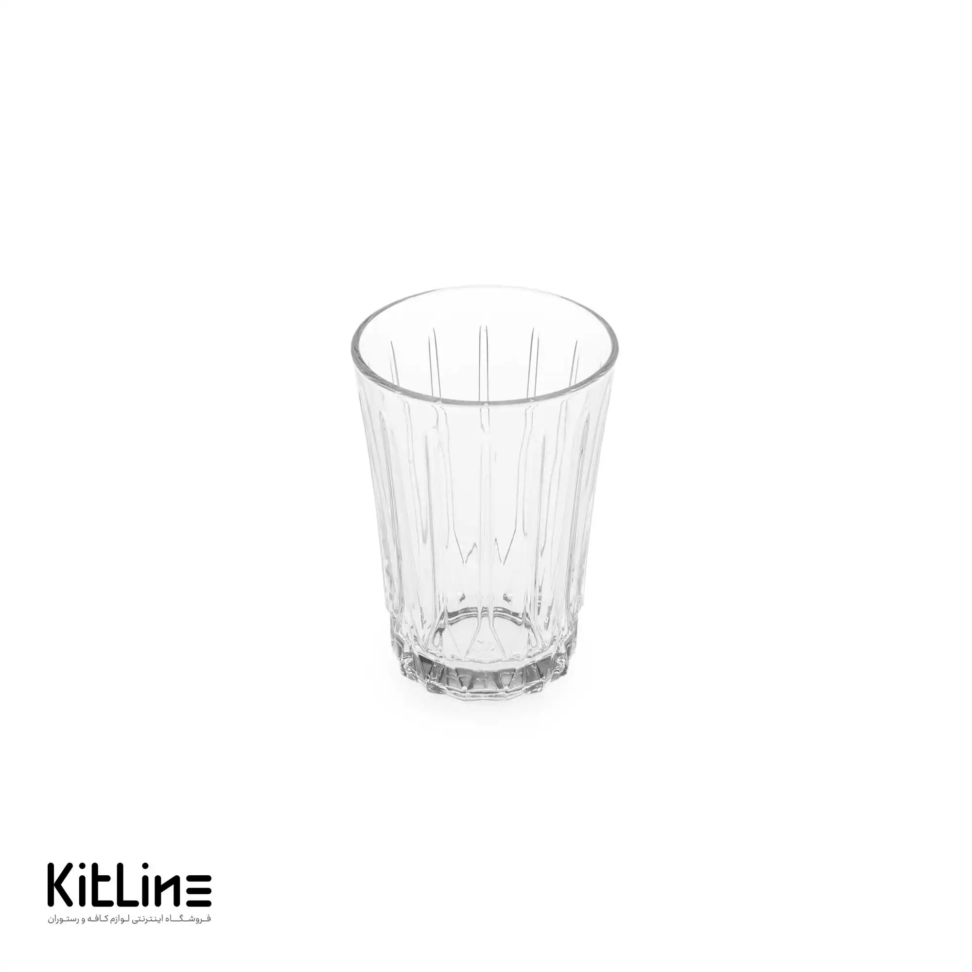 لیوان شیشه ای ۲۴۰ میلی‌لیتری پاشاباغچه مدل نسی (ست ۶ عددی)
