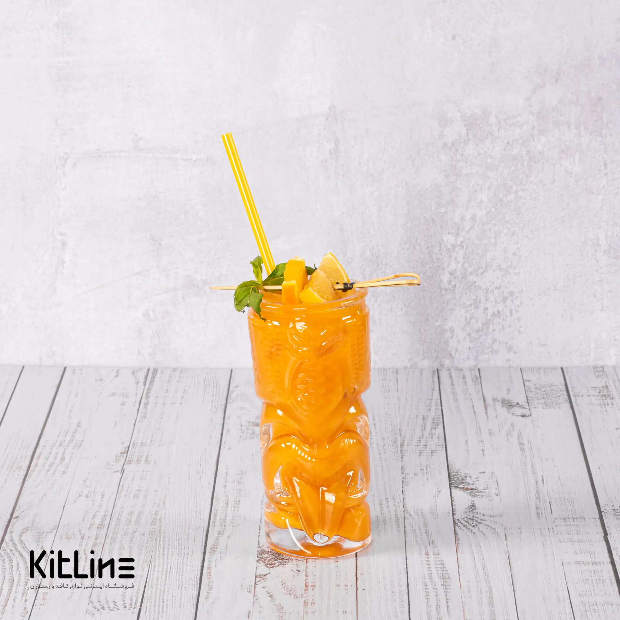 لیوان شیشه ای ۲۵۰ میلی لیتری مدل تیکی - تصویر 3