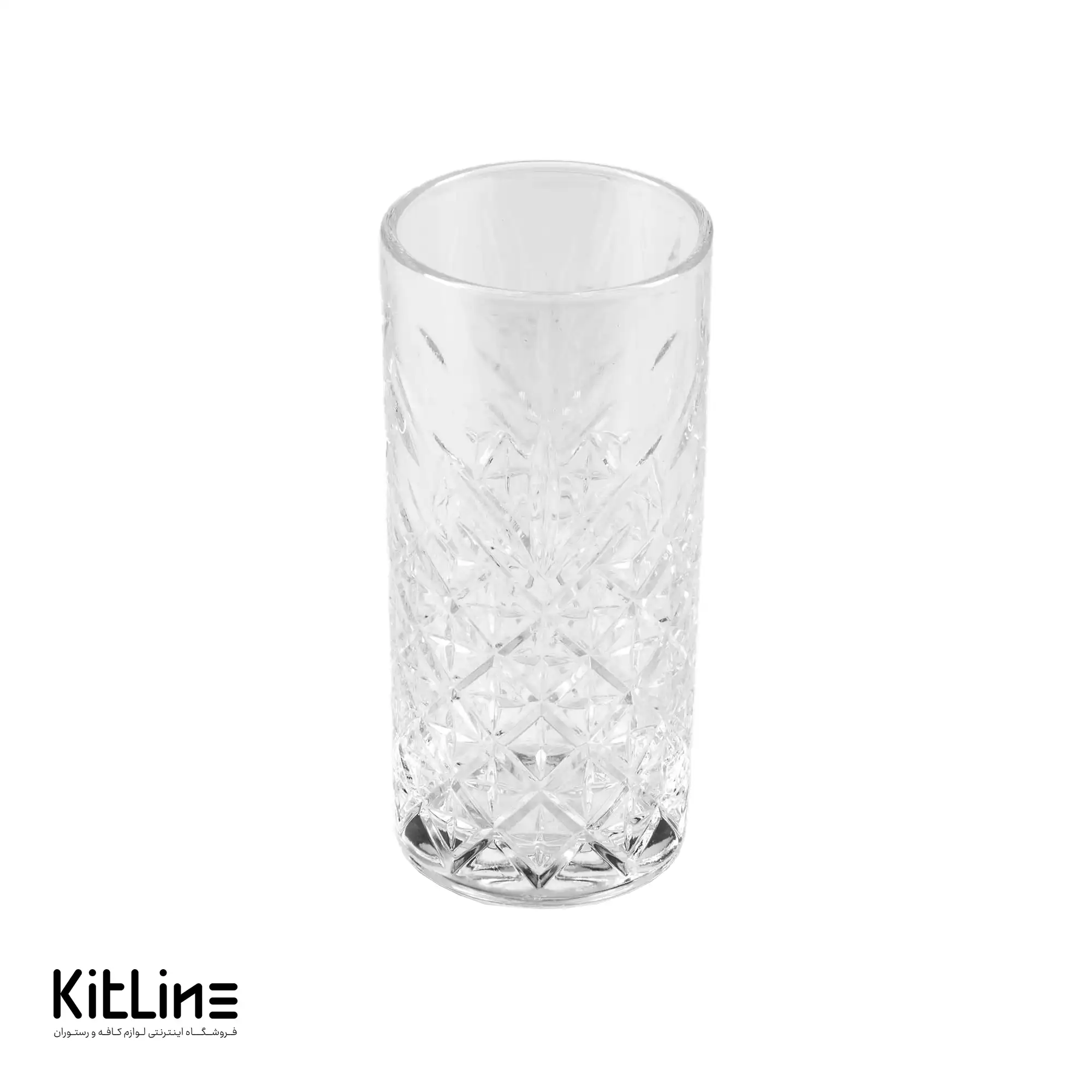 لیوان شیشه ای ۳۶۵ میلی‌لیتری پاشاباغچه مدل تایملس (ست ۴ عددی)