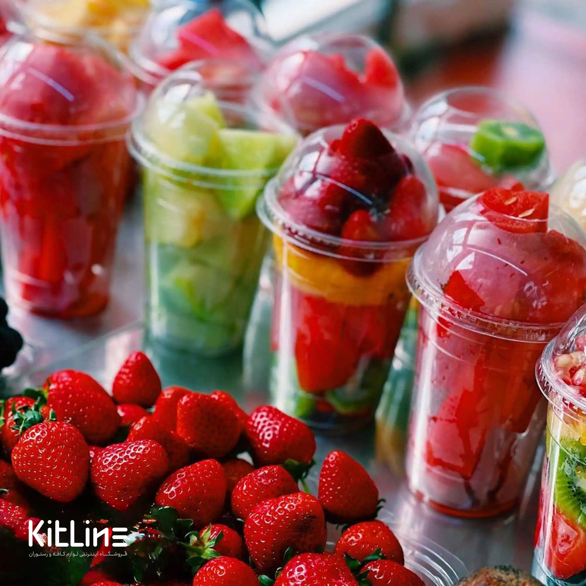 لیوان شیک یکبار مصرف ۴۰۰ میلی لیتری با در حبابی (کارتن ۱۰۰۰ عددی) - تصویر 4