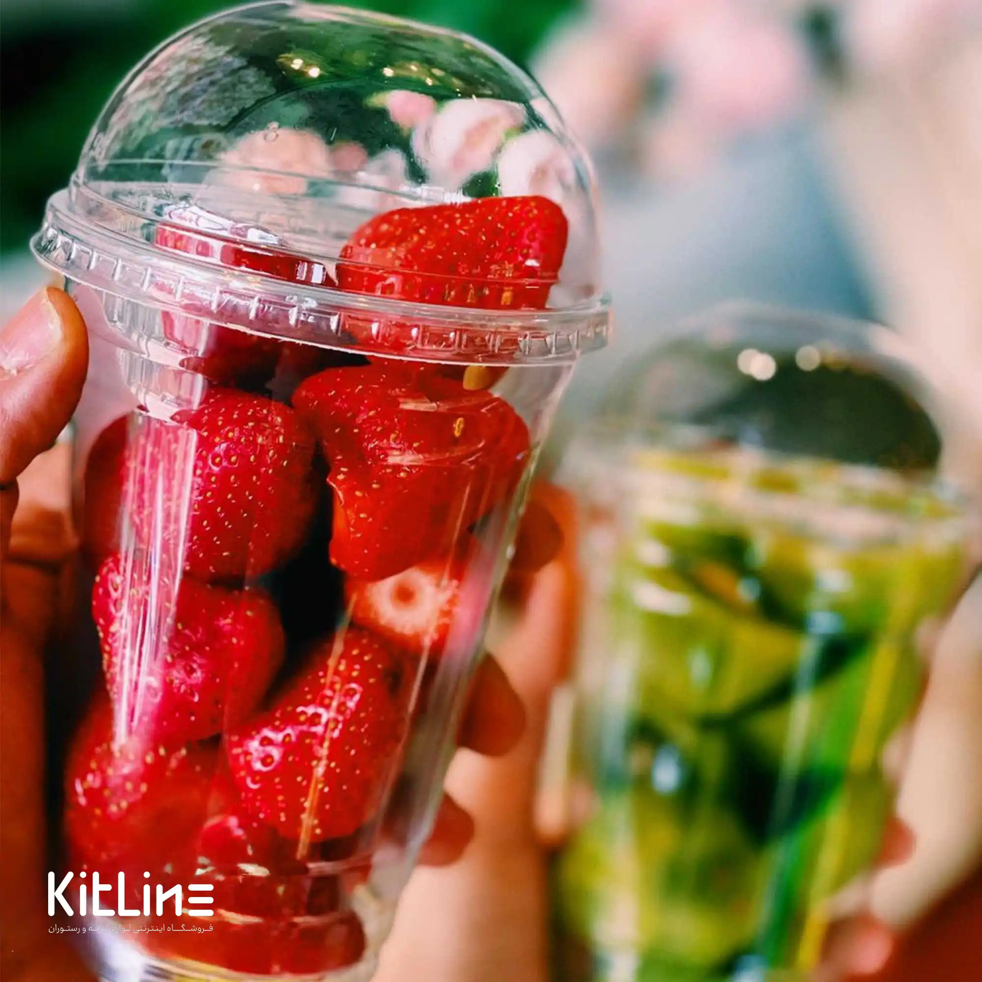 لیوان شیک یکبار مصرف ۴۰۰ میلی لیتری با در حبابی (کارتن ۱۰۰۰ عددی) - تصویر 6