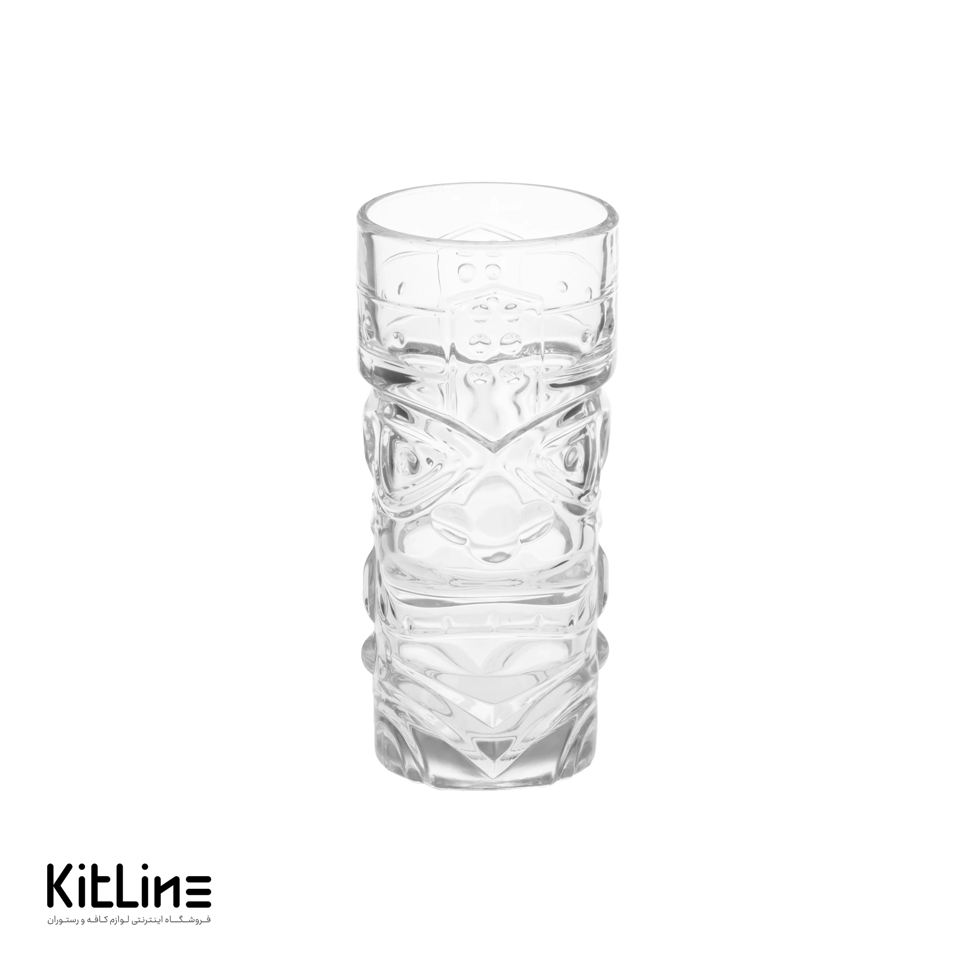 لیوان شیشه ای ۴۲۰ میلی لیتری دلی (Deli) - ست ۶ عددی