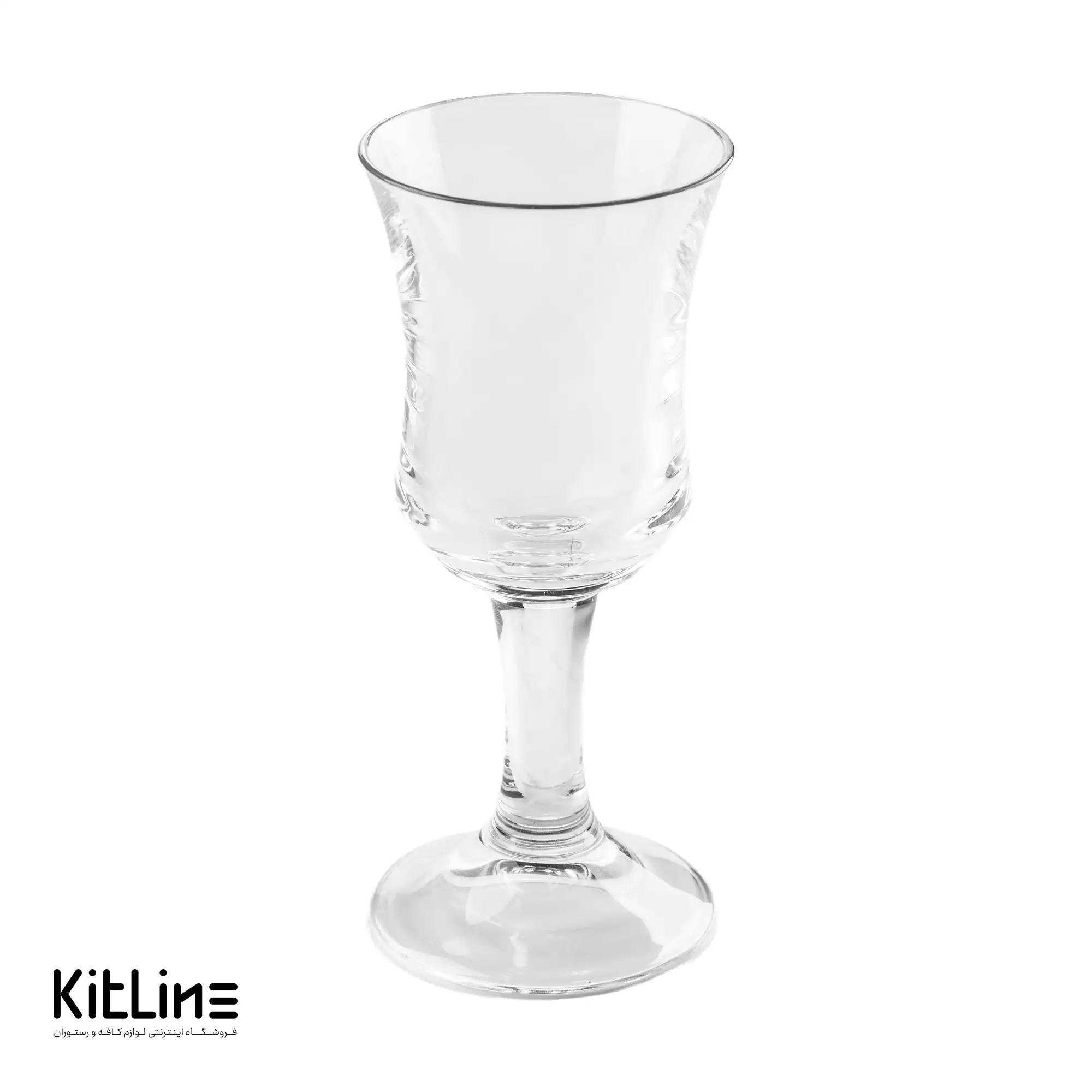 لیوان پایه دار شیشه ای ۱۵۰ میلی‌لیتری کریستالیکا (ست ۶ عددی)