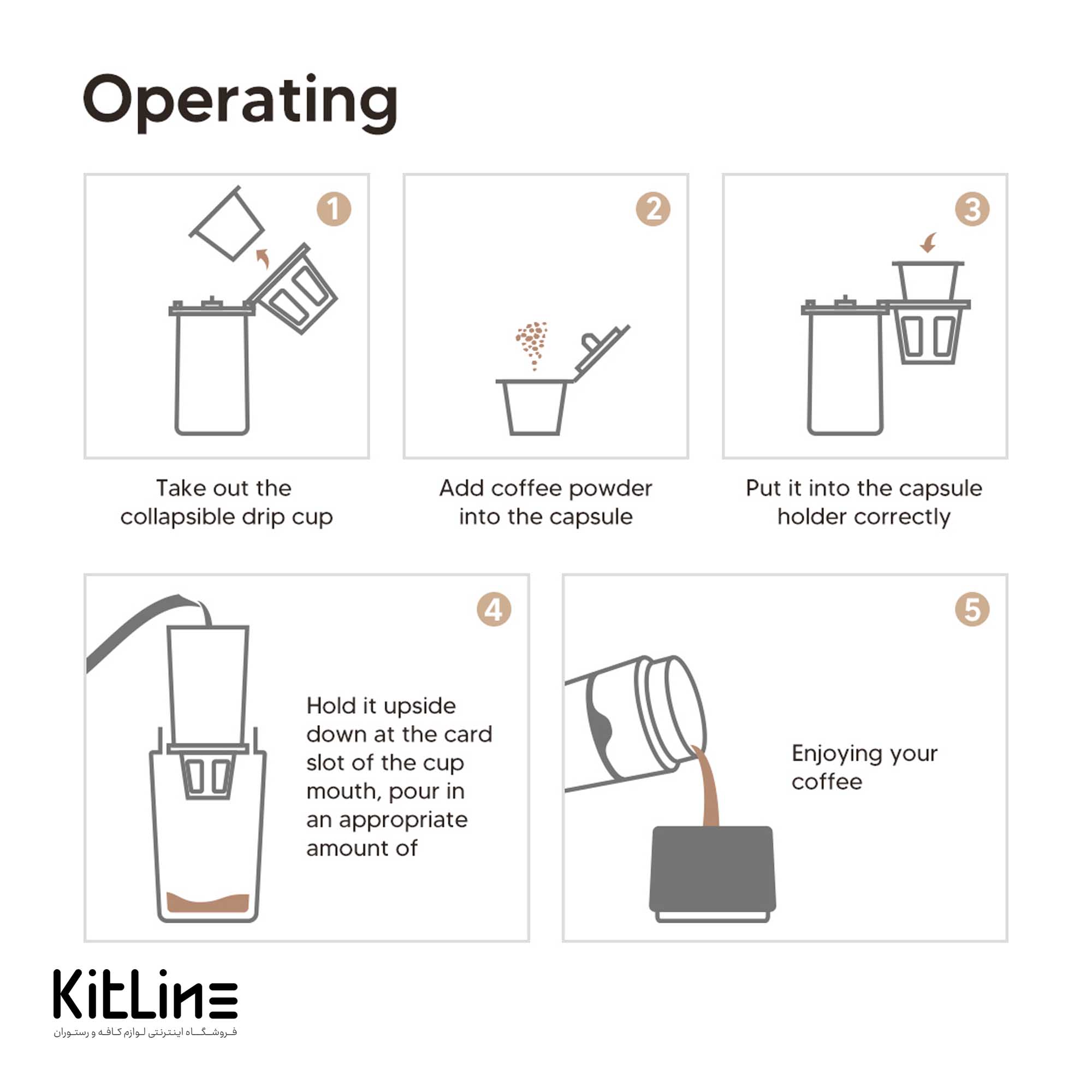 ماگ و قهوه ساز دمی بلند پرک (BLEND PERK) - تصویر 7