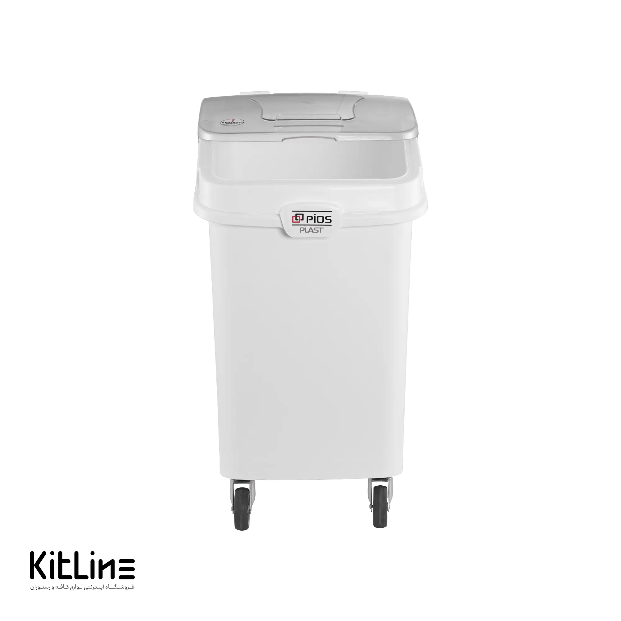 مخزن نگهدارنده پلی پروپیلن ۷۳×۳۳×۷۳ سانتیمتری در دار - تصویر 2