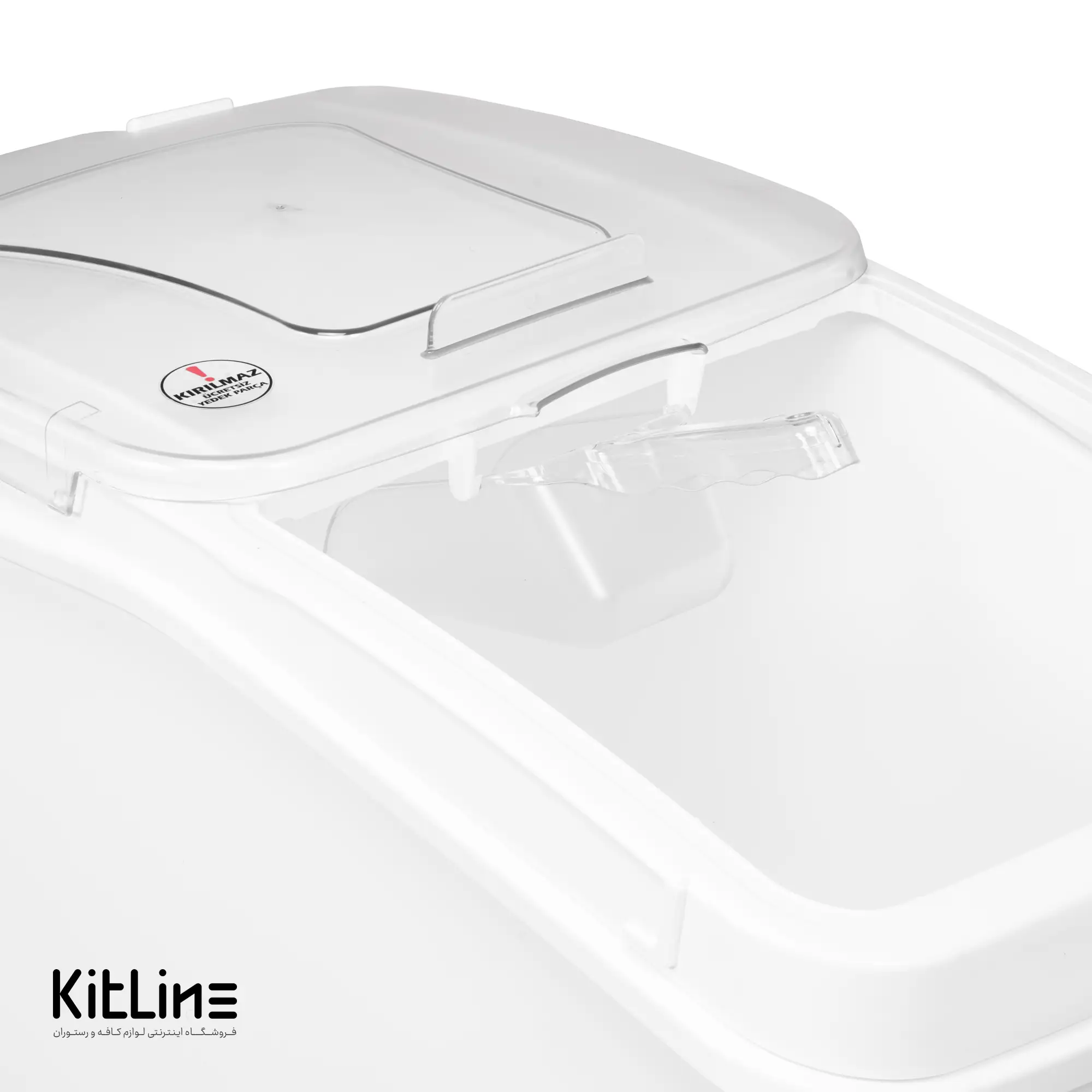 مخزن نگهدارنده پلی پروپیلن ۷۳×۳۳×۷۳ سانتیمتری در دار - تصویر 5