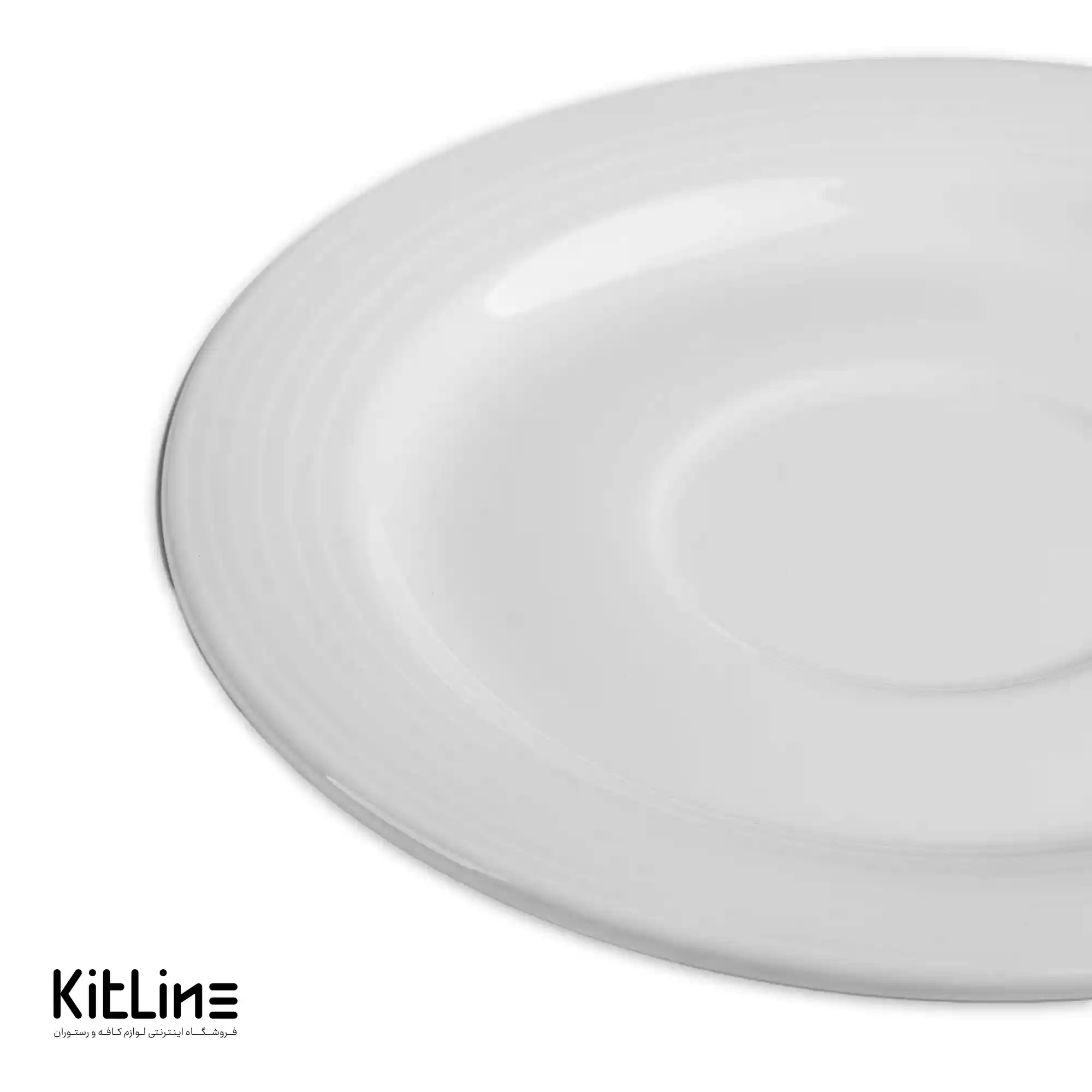 نعلبکی چینی هتلی ۱۶ سانتیمتری زرین - تصویر 3