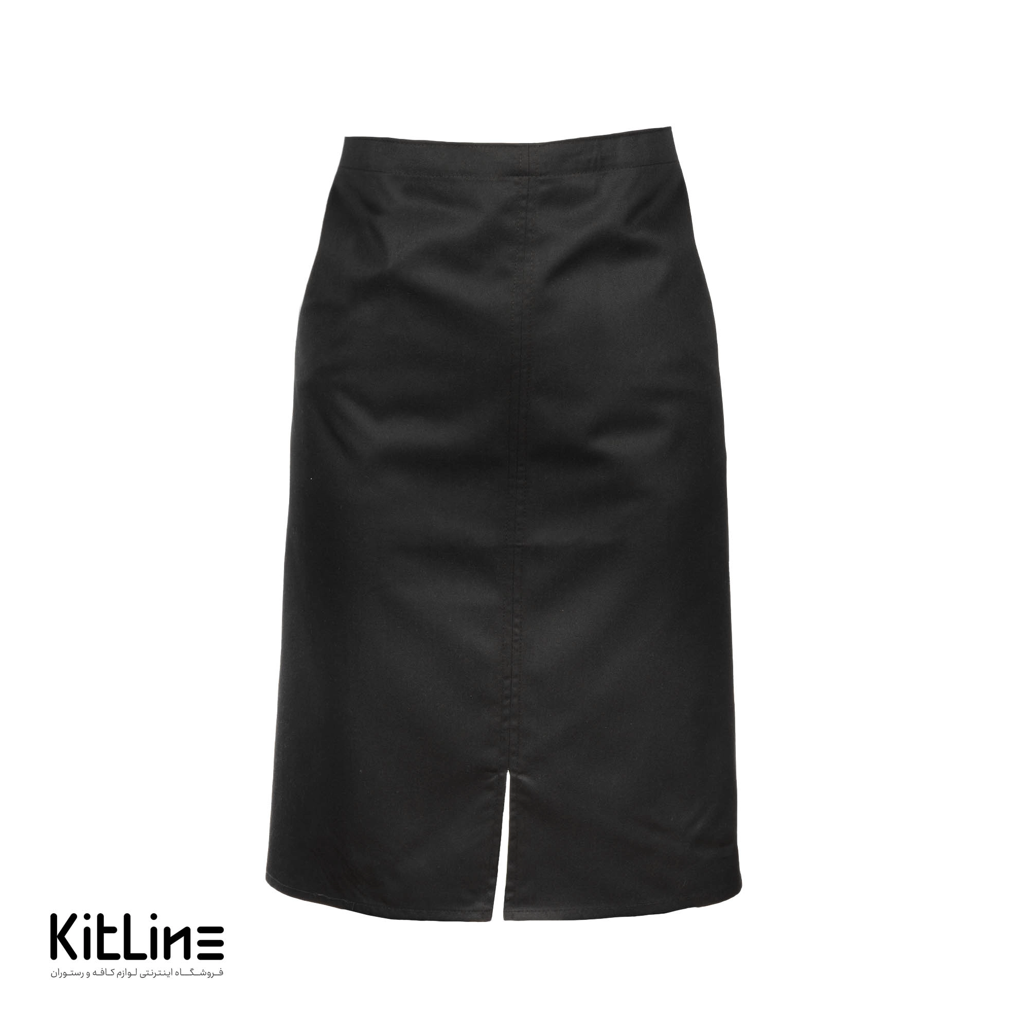 نيم پيشبند سرآشپز مشکی - تصویر 2