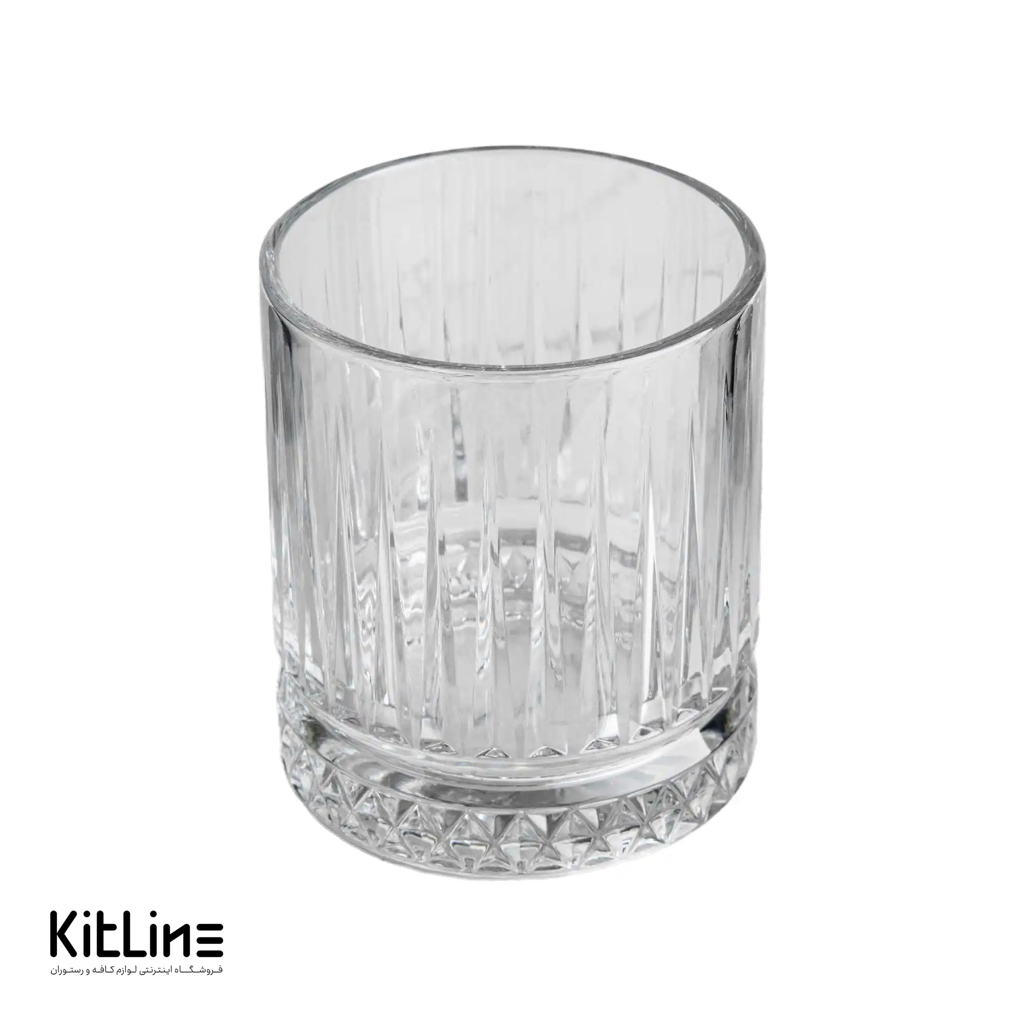 نیم لیوان شیشه ای ۳۵۵ میلی‌لیتری پاشاباغچه مدل الیسیا (ست ۶ عددی)