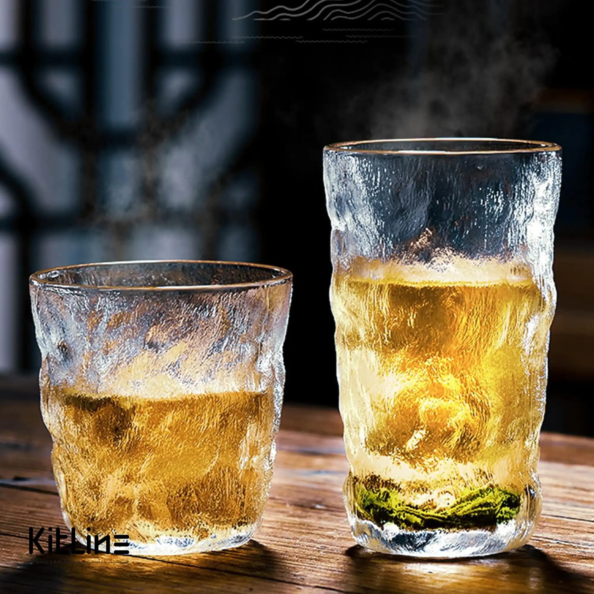 نیم لیوان یخی شیشه ای ۳۱۰ میلی لیتری یوجینگ (YUJING) - ست ۶ عددی - تصویر 6