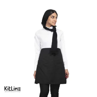 نیم پیشبند ساده مشکی پوشاکو