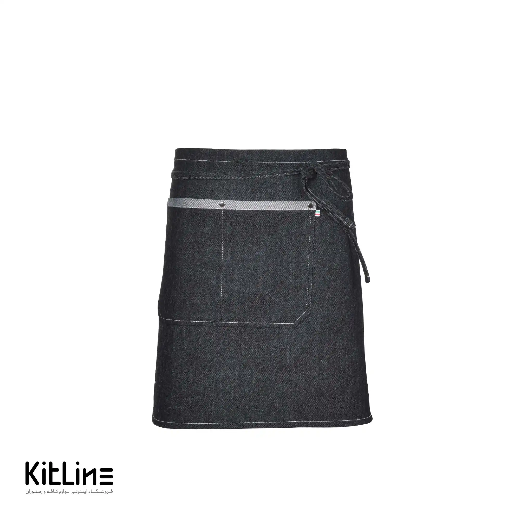 نیم پیشبند جین ۲ جیب کیوان - تصویر 2