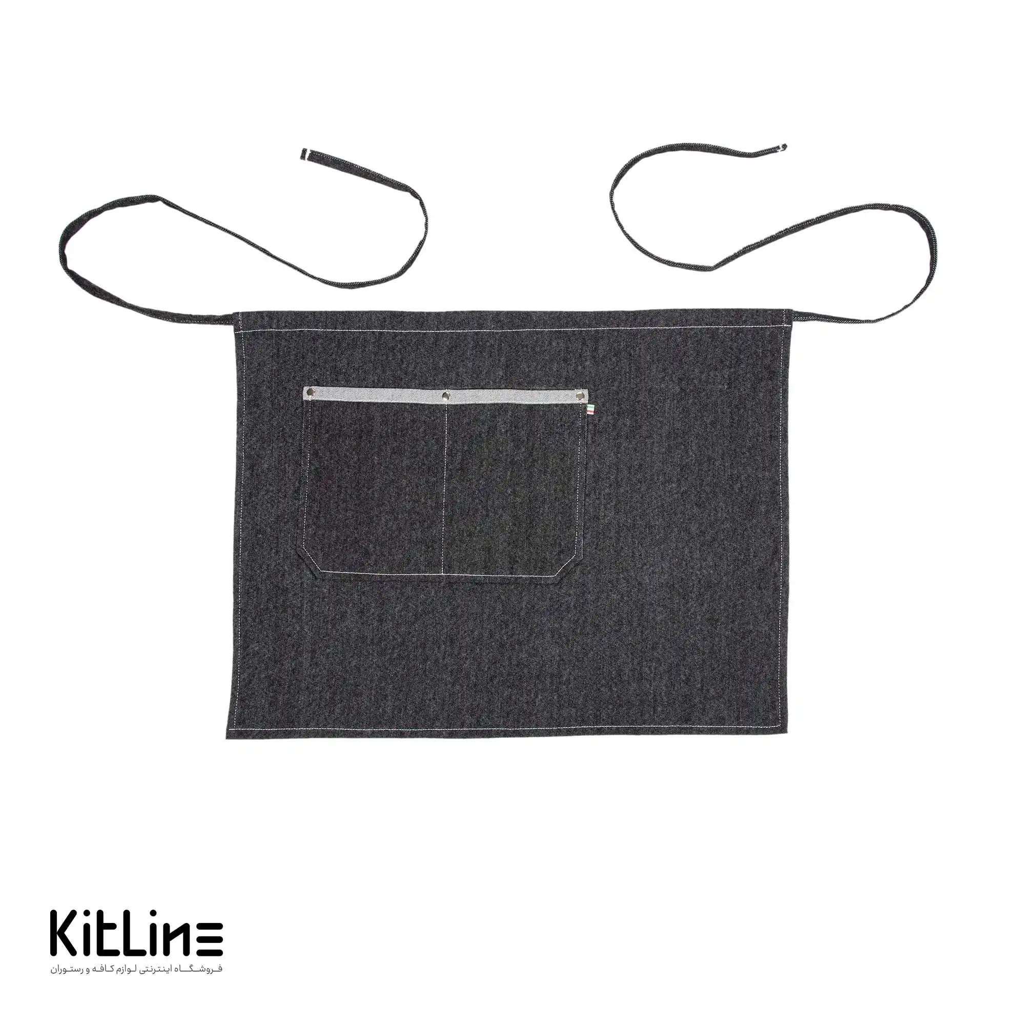 نیم پیشبند جین ۲ جیب کیوان - تصویر 3