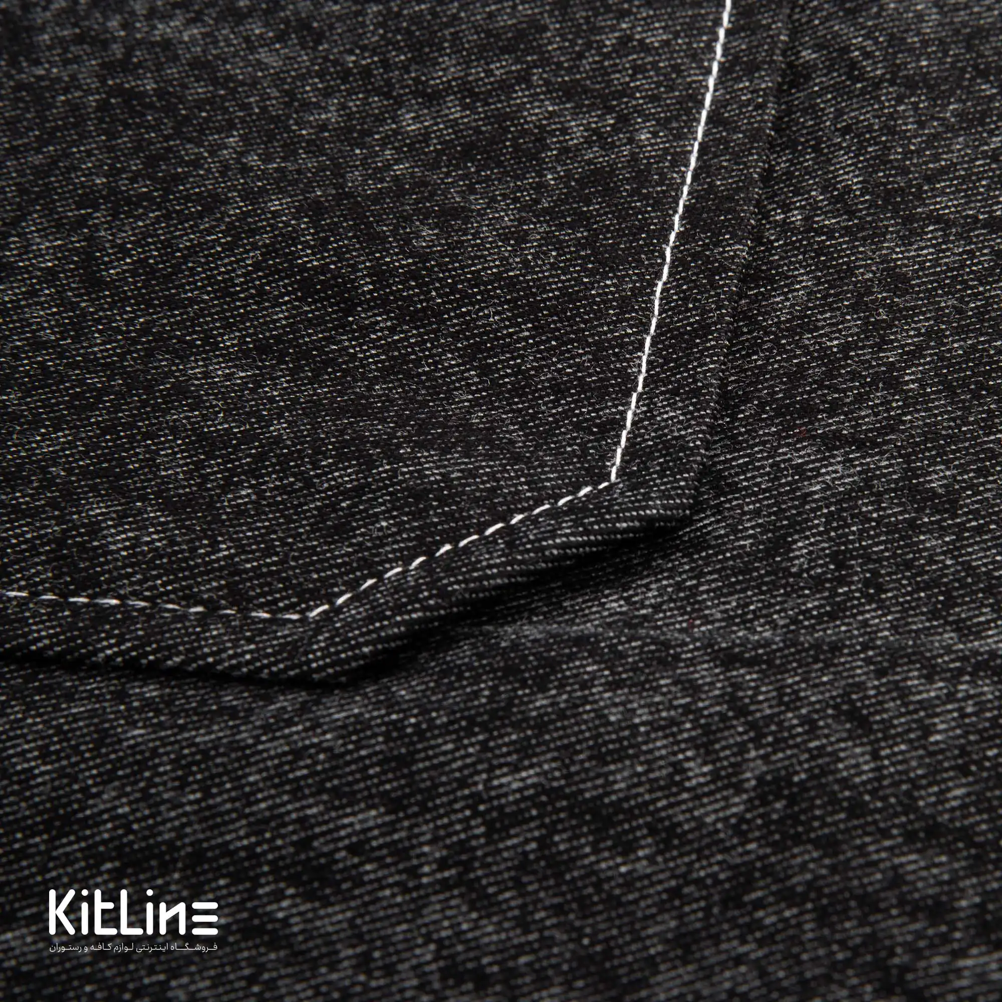 نیم پیشبند جین ۲ جیب کیوان - تصویر 6