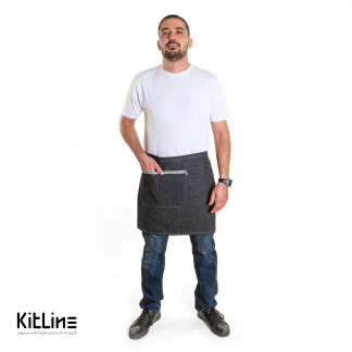 نیم پیشبند جین ۲ جیب کیوان