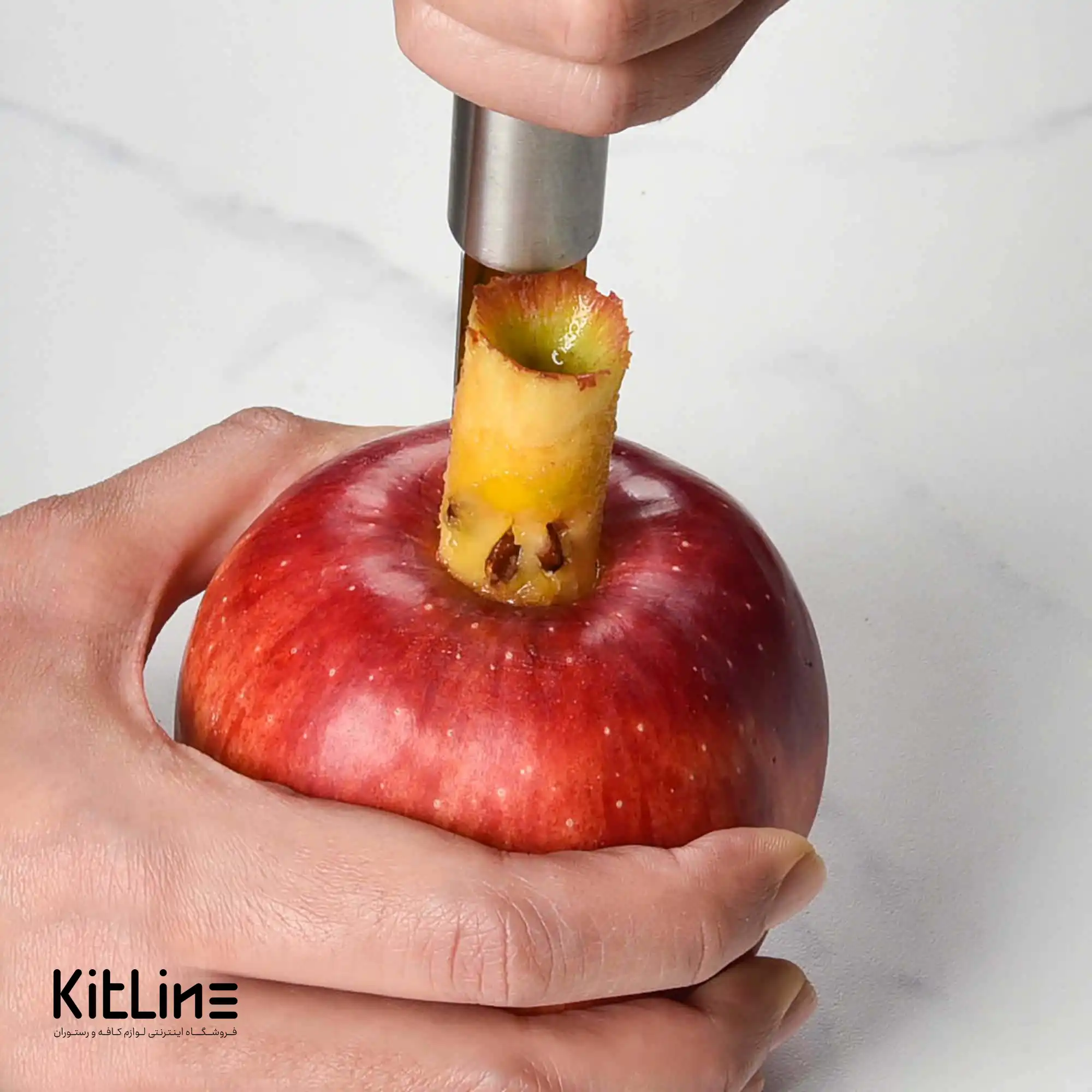هسته گیر میوه استیل ۲۰ سانتیمتری - تصویر 6