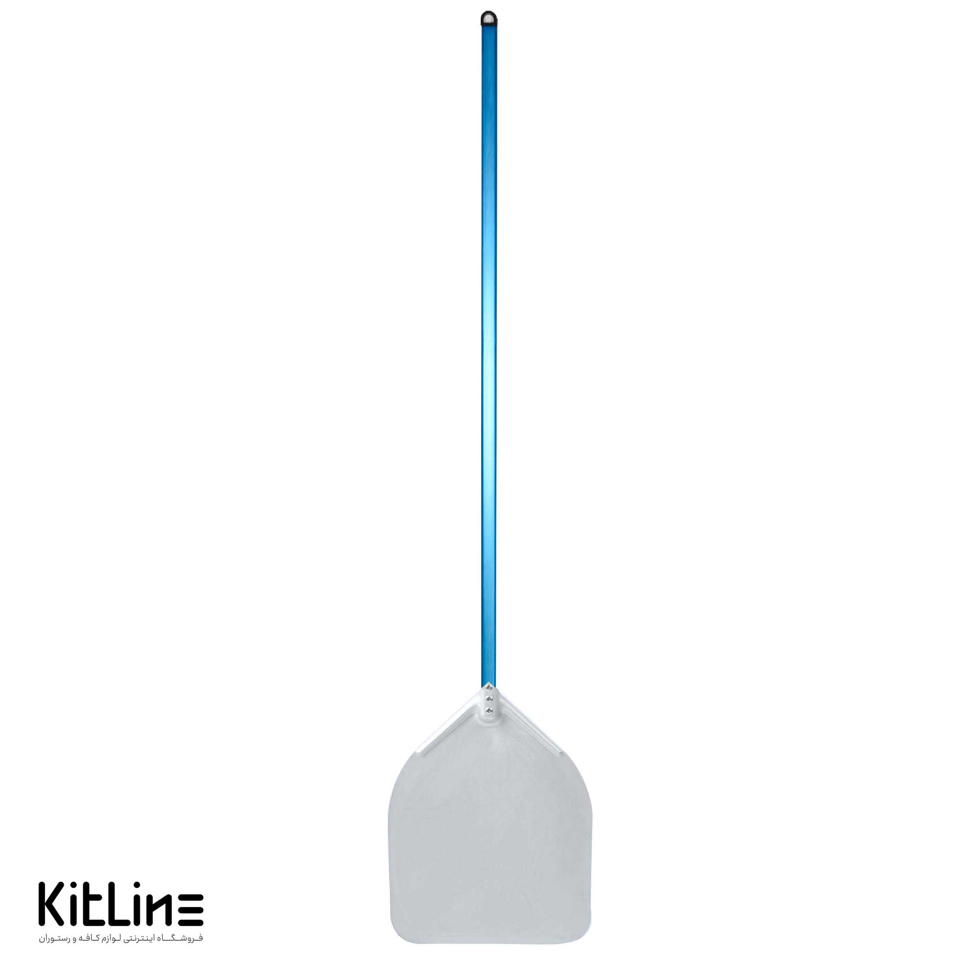 پارو پیتزا آلومینیومی مستطیلی کف ۳۲، دسته ۱۲۰ سانتیمتر کیچن تک