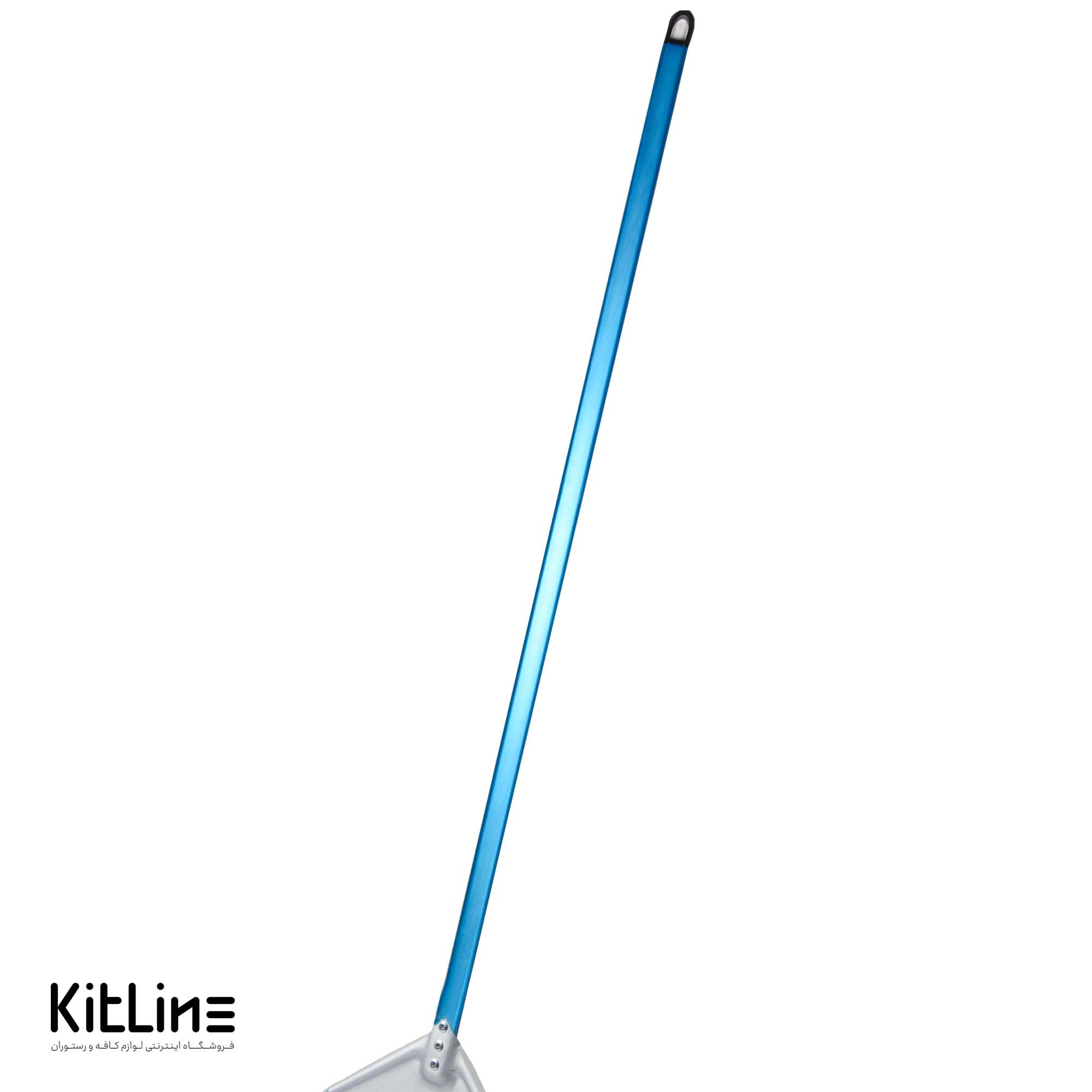 پارو پیتزا آلومینیومی گرد کف ۳۷، دسته ۱۲۰ سانتیمتر کیچن تک - تصویر 3