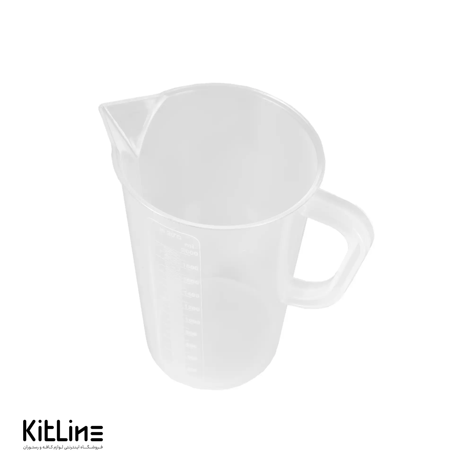 پارچ مدرج پلاستیکی ۲۰۰۰ میلی لیتری - تصویر 2