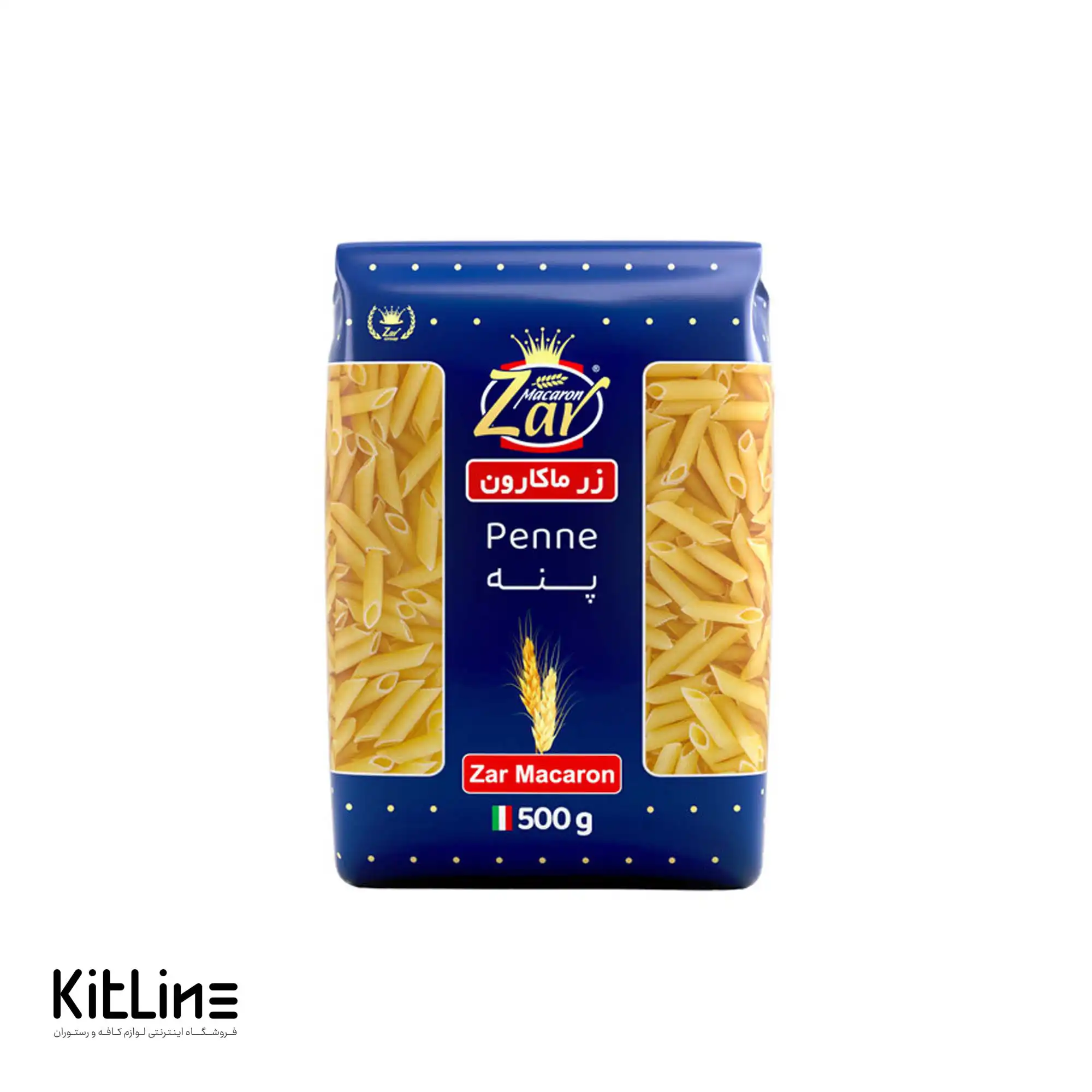 پاستا فرمی پنه ریگاته زر ماکارون ۵۰۰ گرمی