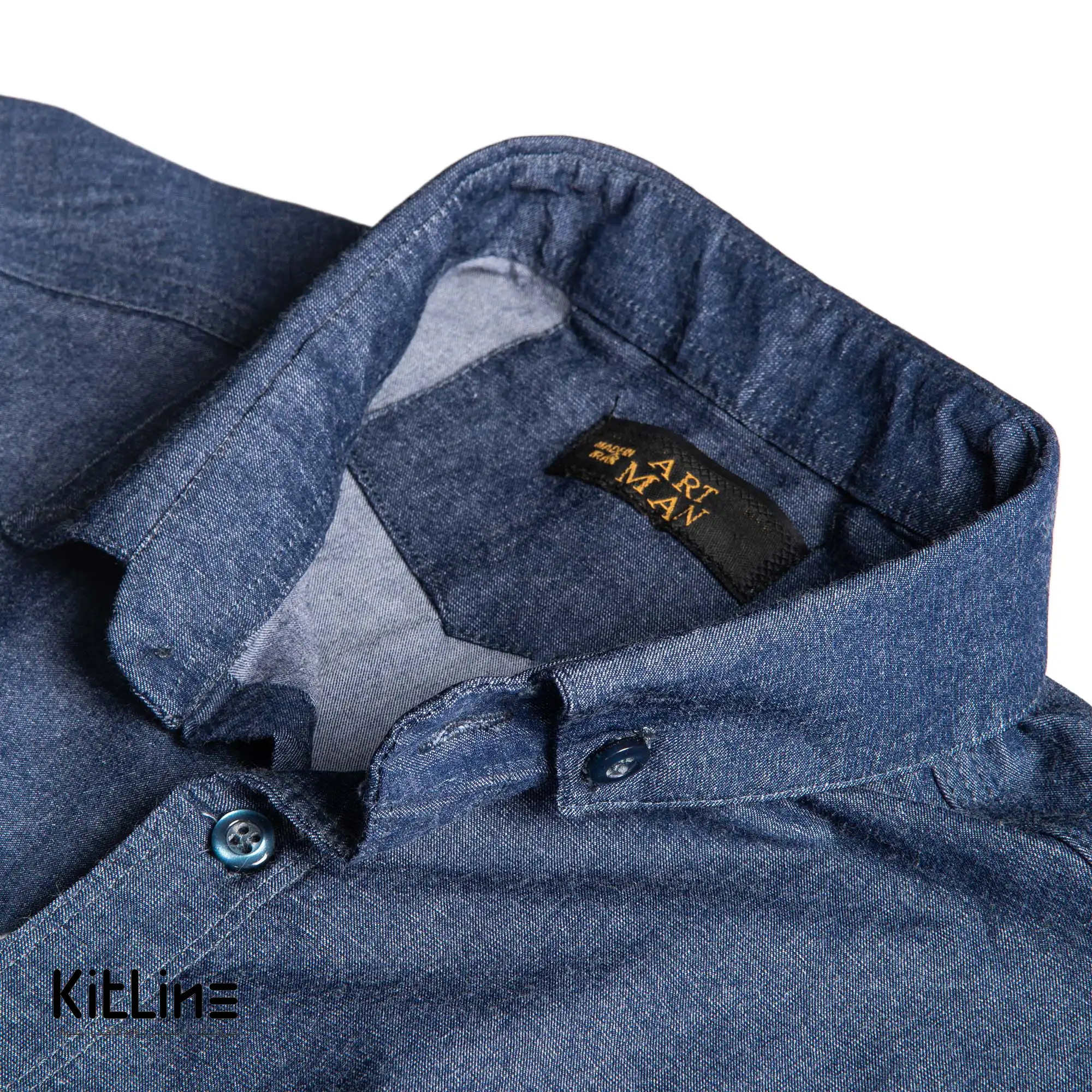 پیراهن آستین کوتاه جین - تصویر 2