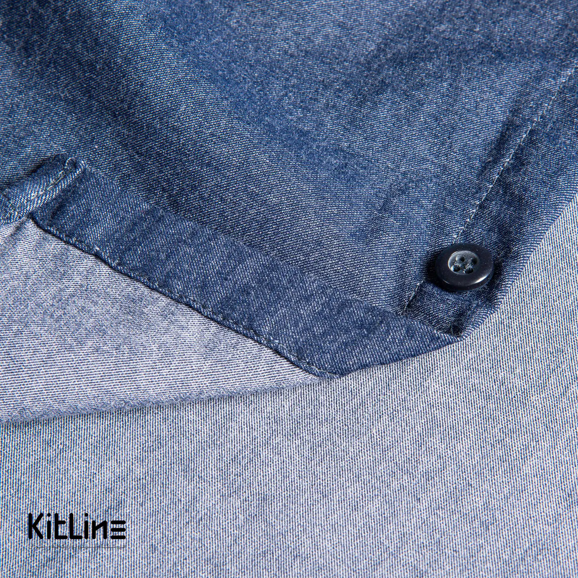 پیراهن آستین کوتاه جین - تصویر 3