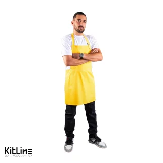 پيشبند بلند رنگ زرد پوشاکو