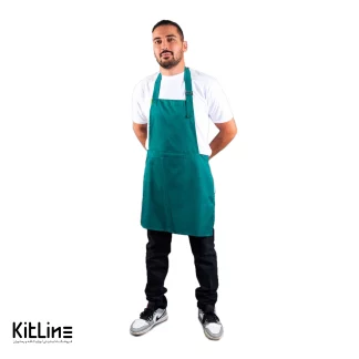 پيشبند بلند رنگ سبز يشمی پوشاکو