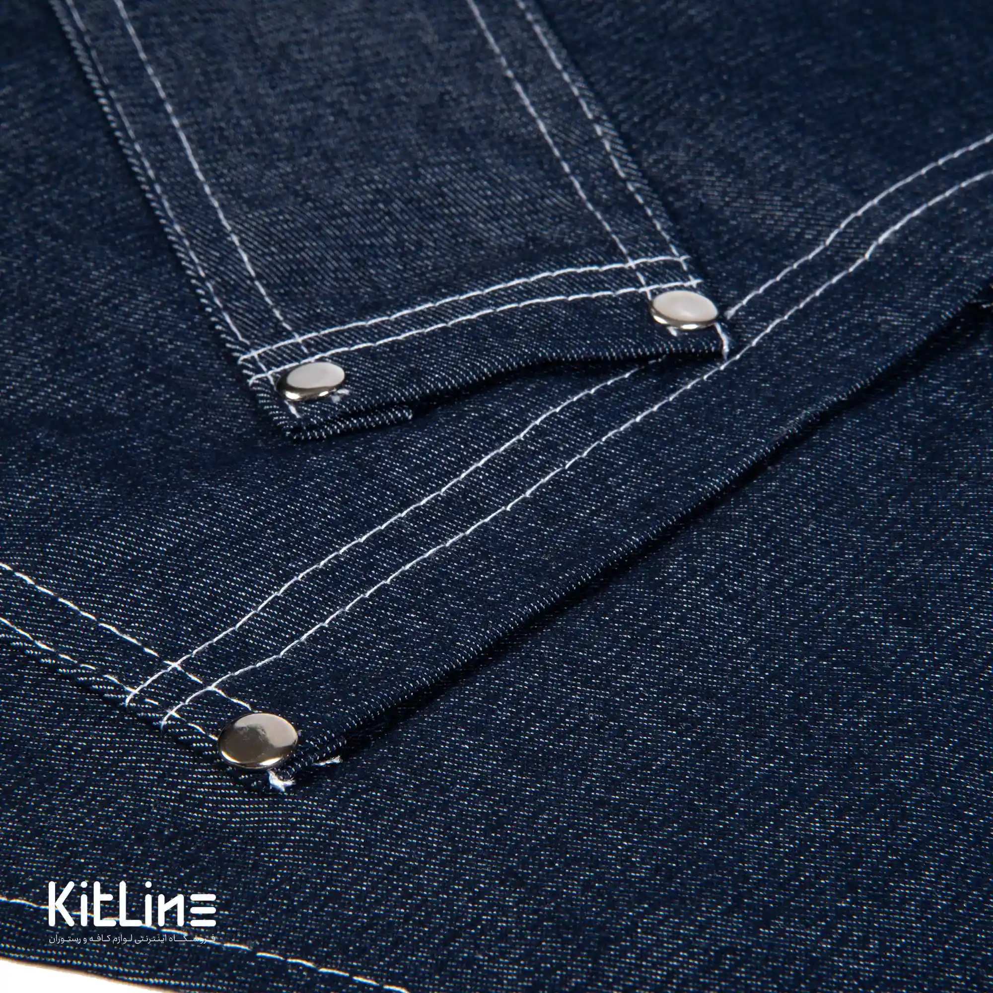 پيشبند جين آبی - تصویر 5