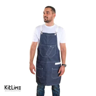 پيشبند جين آبی