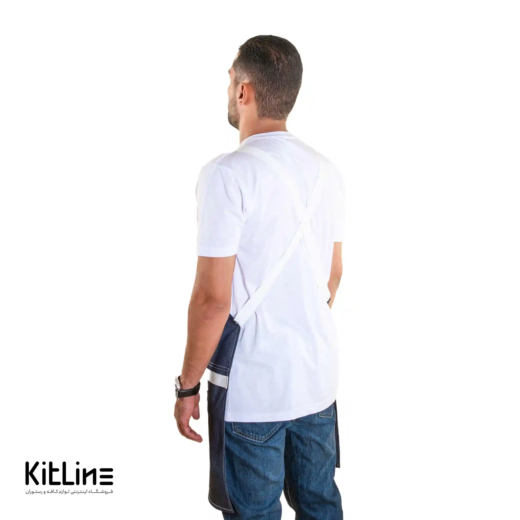 پيشبند جين آبی - تصویر 8