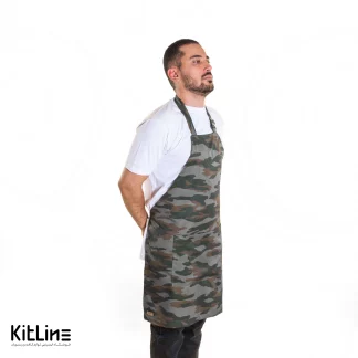 پيشبند طرحدار سبز سارا فرم