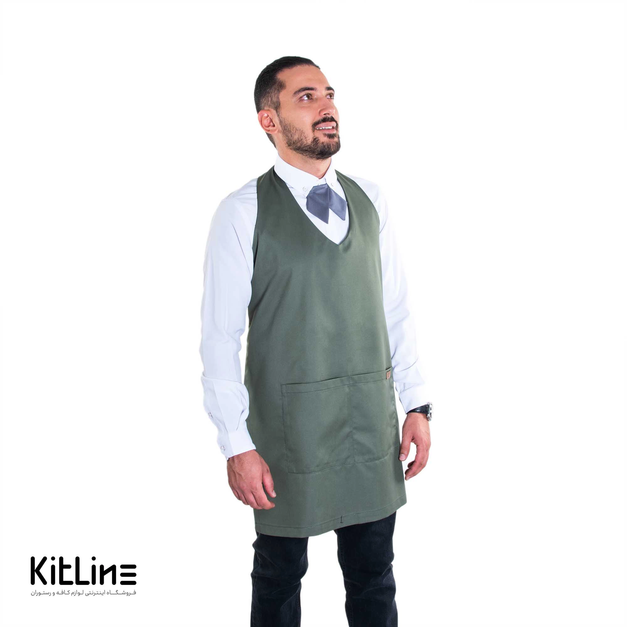 پيشبند يقه هفت زیتونی