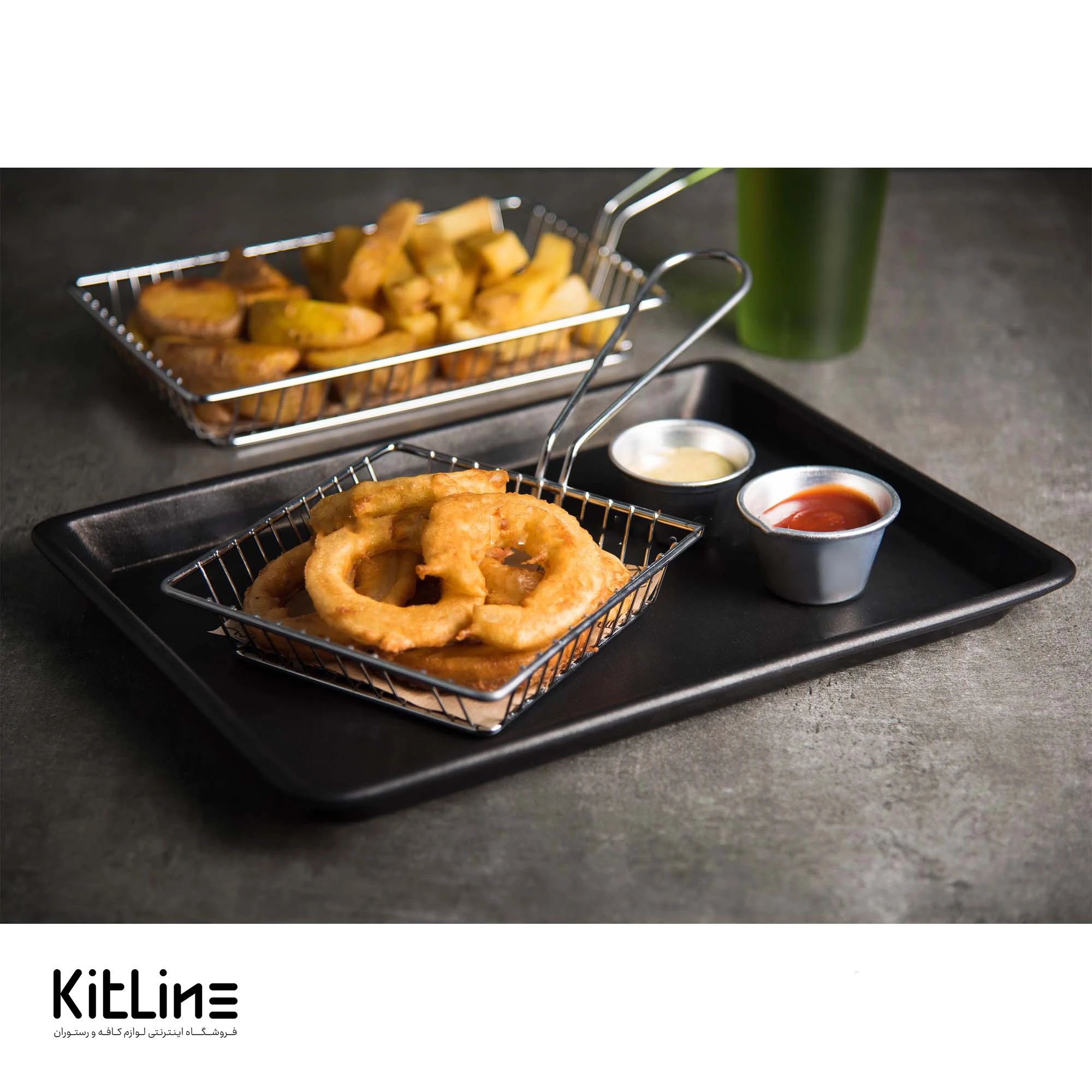 پیاله سس آلومینیومی ۵.۵ سانتیمتری کیچن تک - تصویر 5