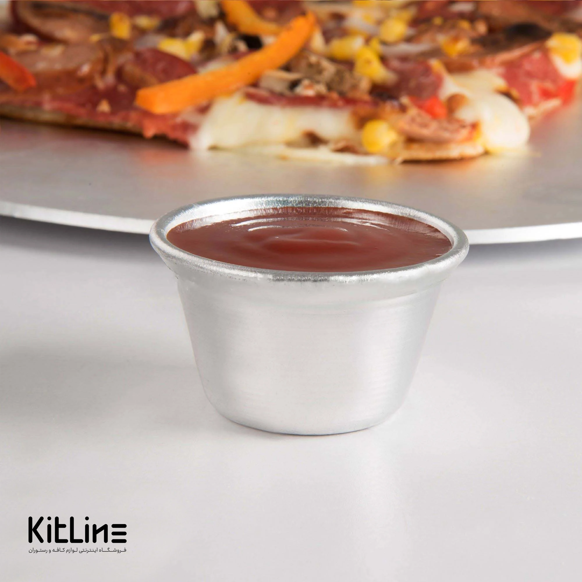پیاله سس آلومینیومی ۶ سانتیمتری کیچن تک - تصویر 4