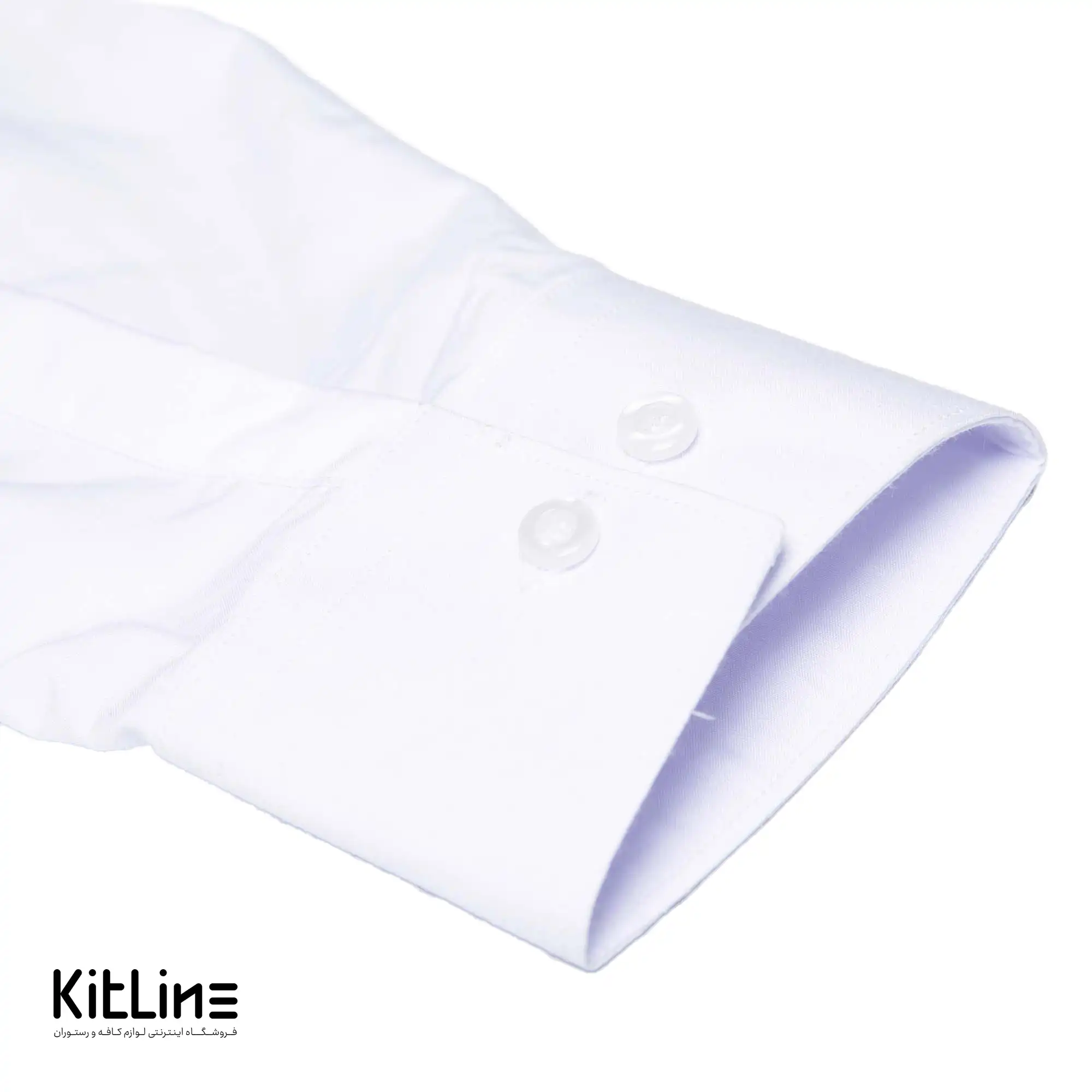 پیراهن مردانه کلاسیک جیب دار سفید - تصویر 4