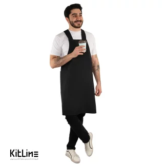 پیشبند مشکی بند ضربدری